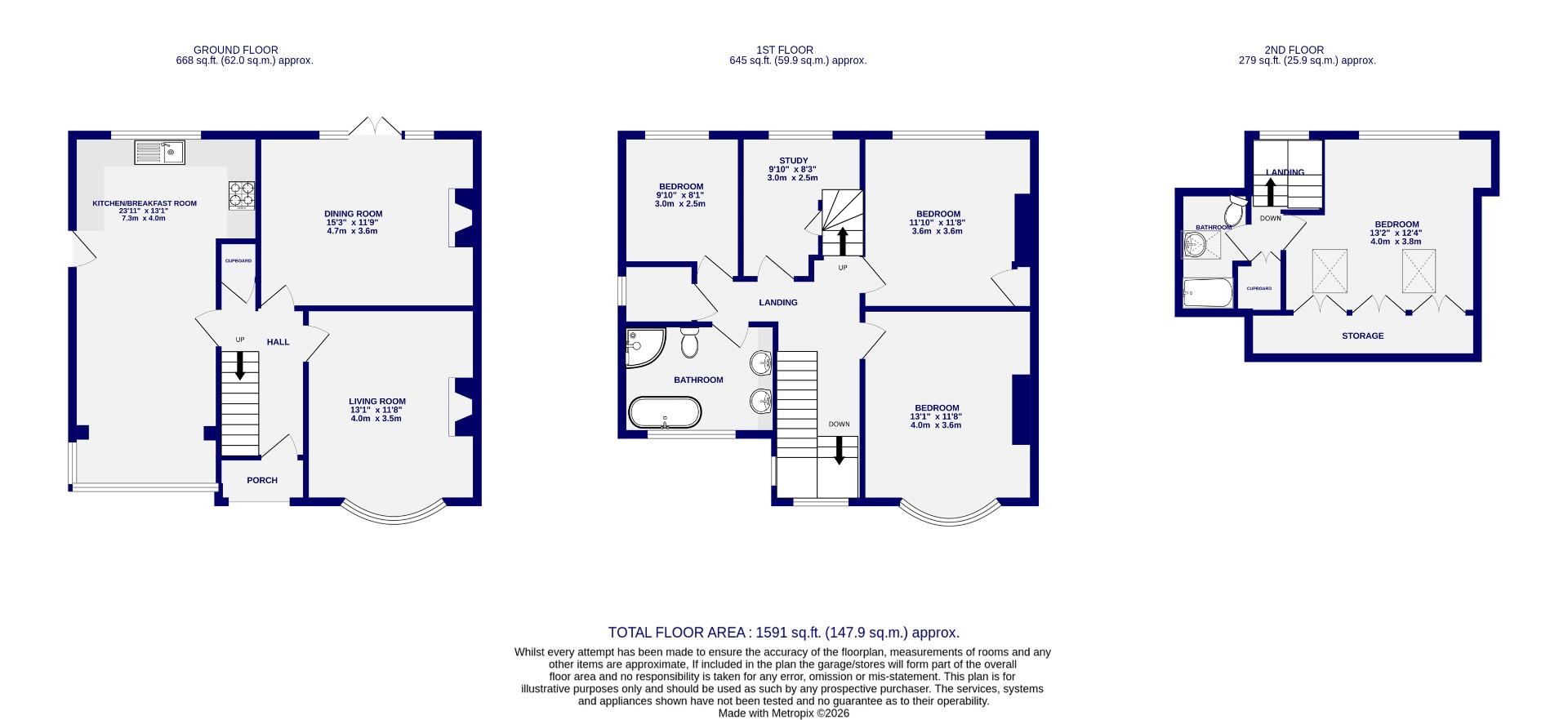 30, Lang Road, York floorplan