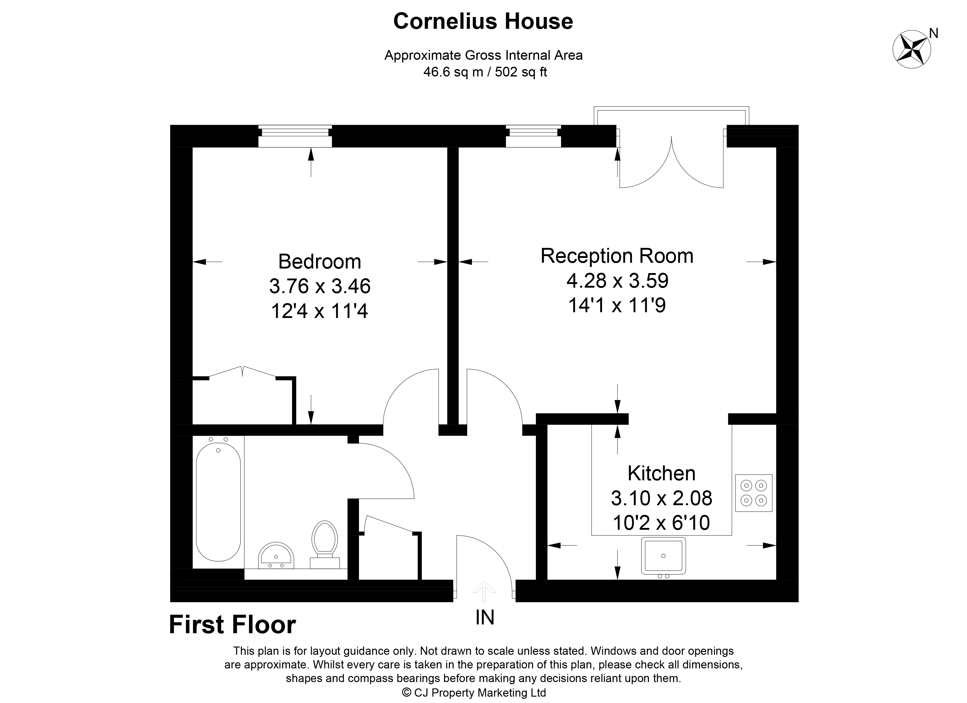 Chiltern Close, Watford floorplan