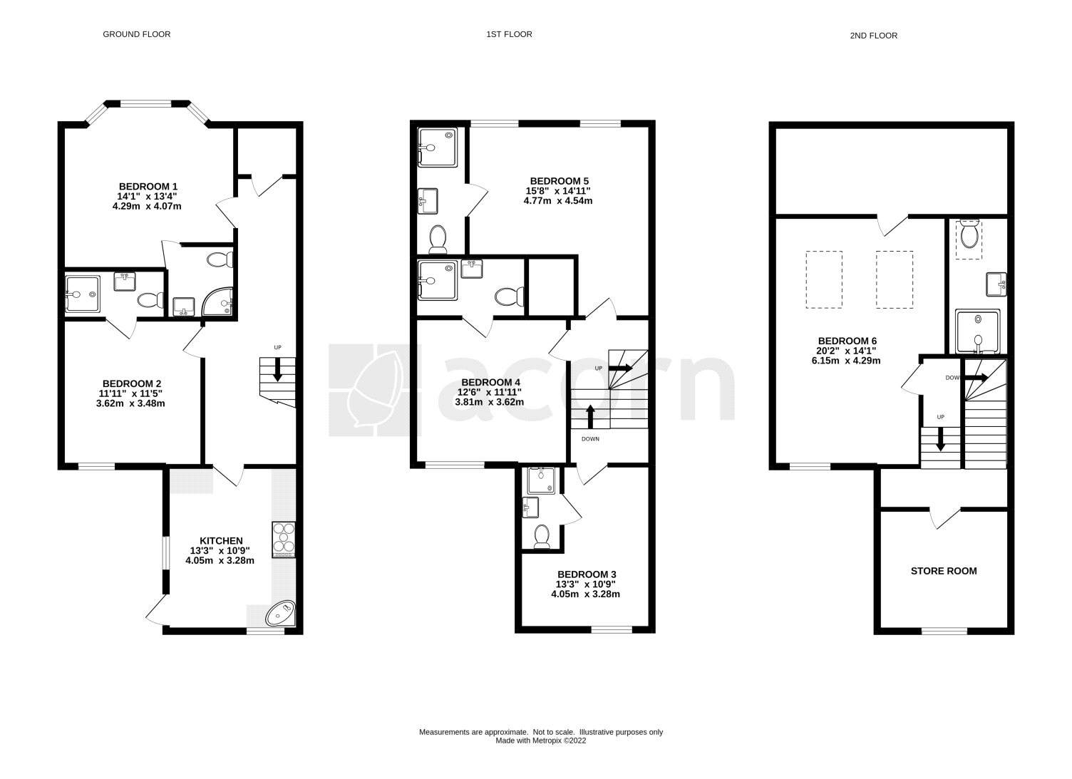 115, Sydney Road, London floorplan
