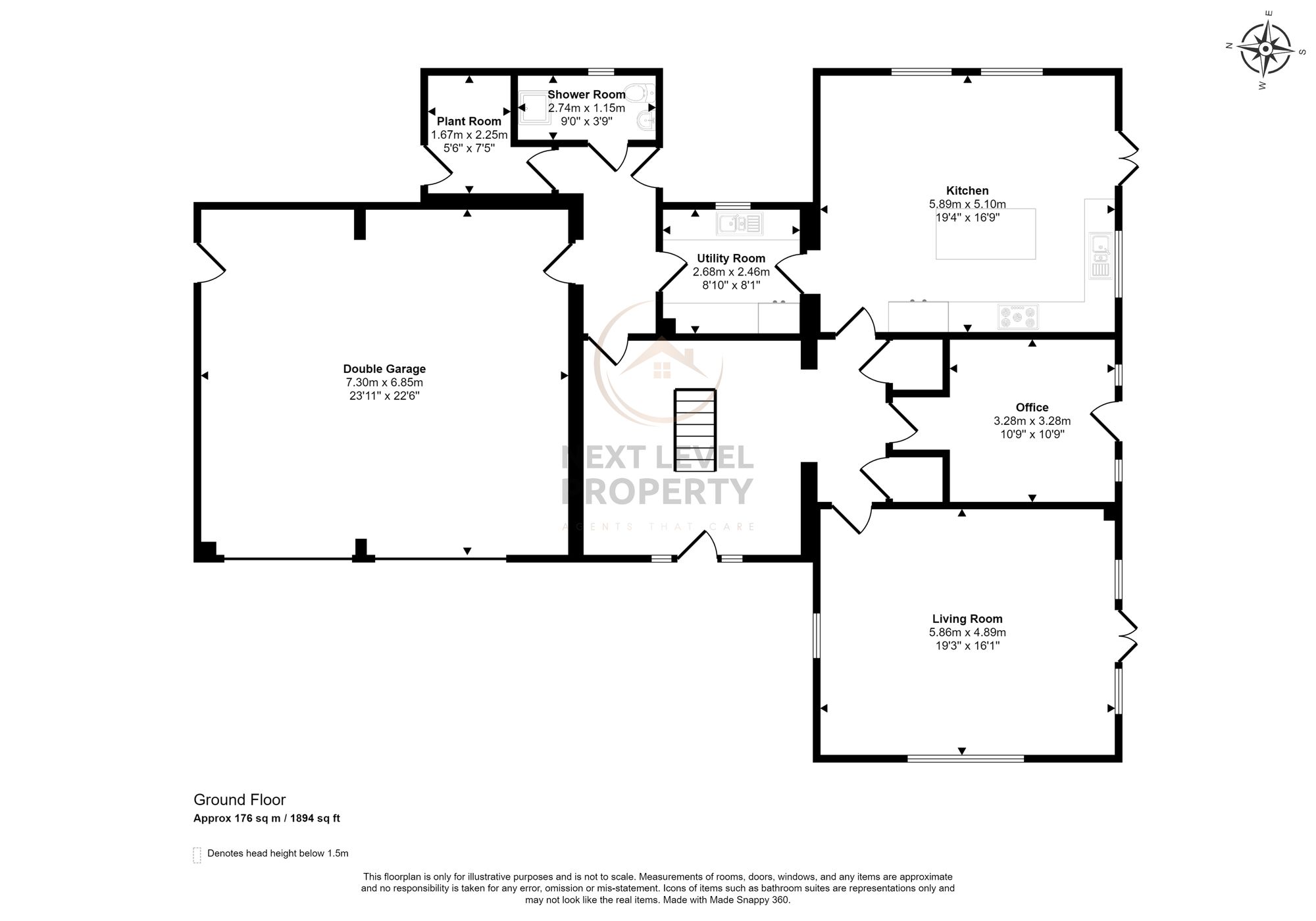 Oaktree Barn, Gull Lane, Wisbech floorplan