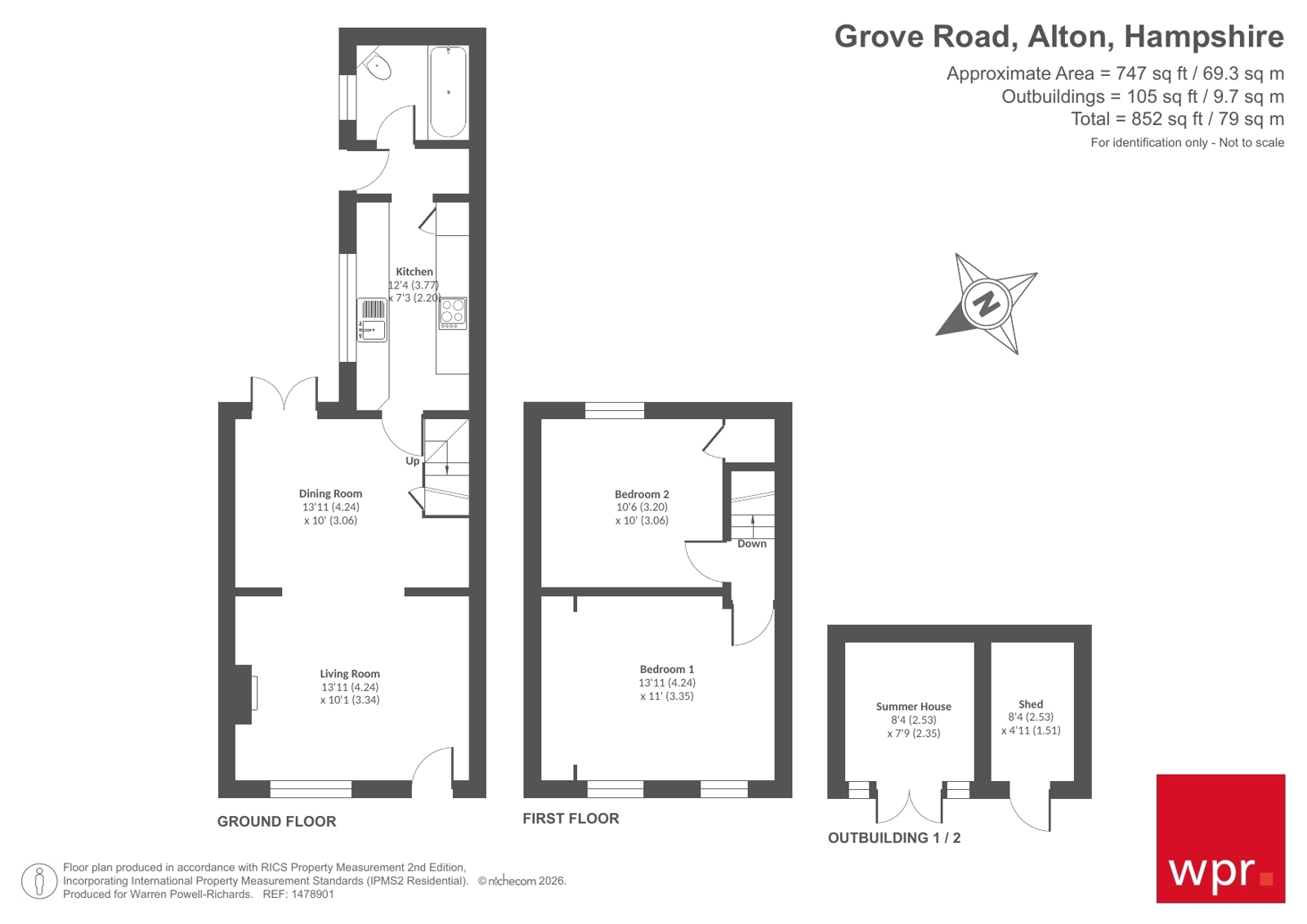 29, Grove Road, Hampshire floorplan