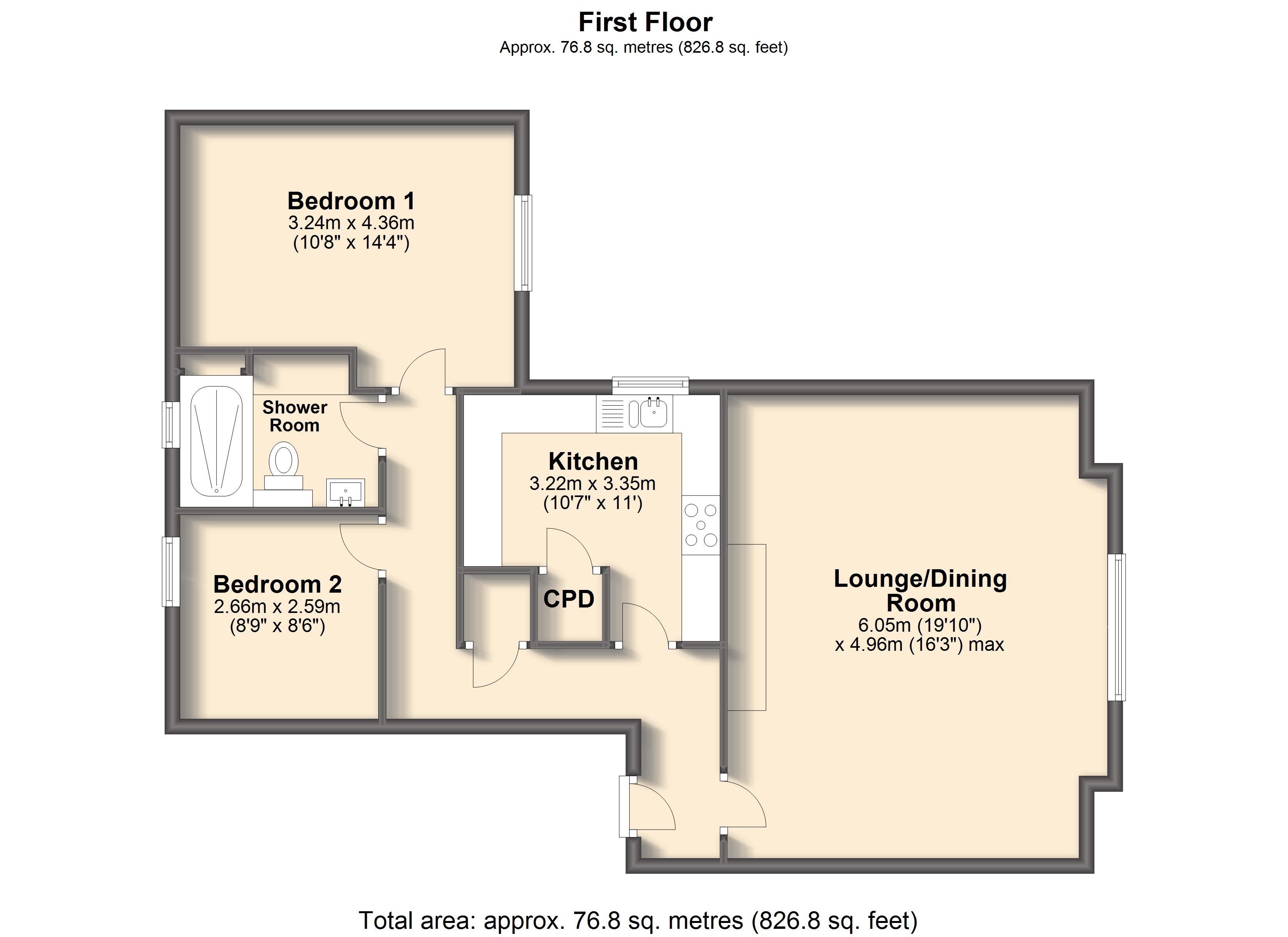 2 Bedrooms Flat for sale in Tapton House Road, Sheffield S10