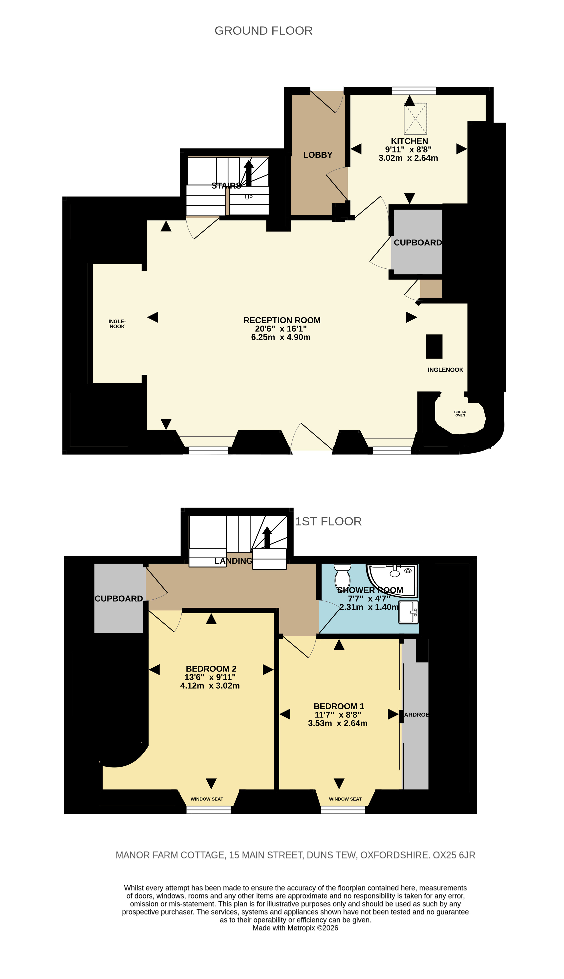 15, Duns Tew, Bicester floorplan
