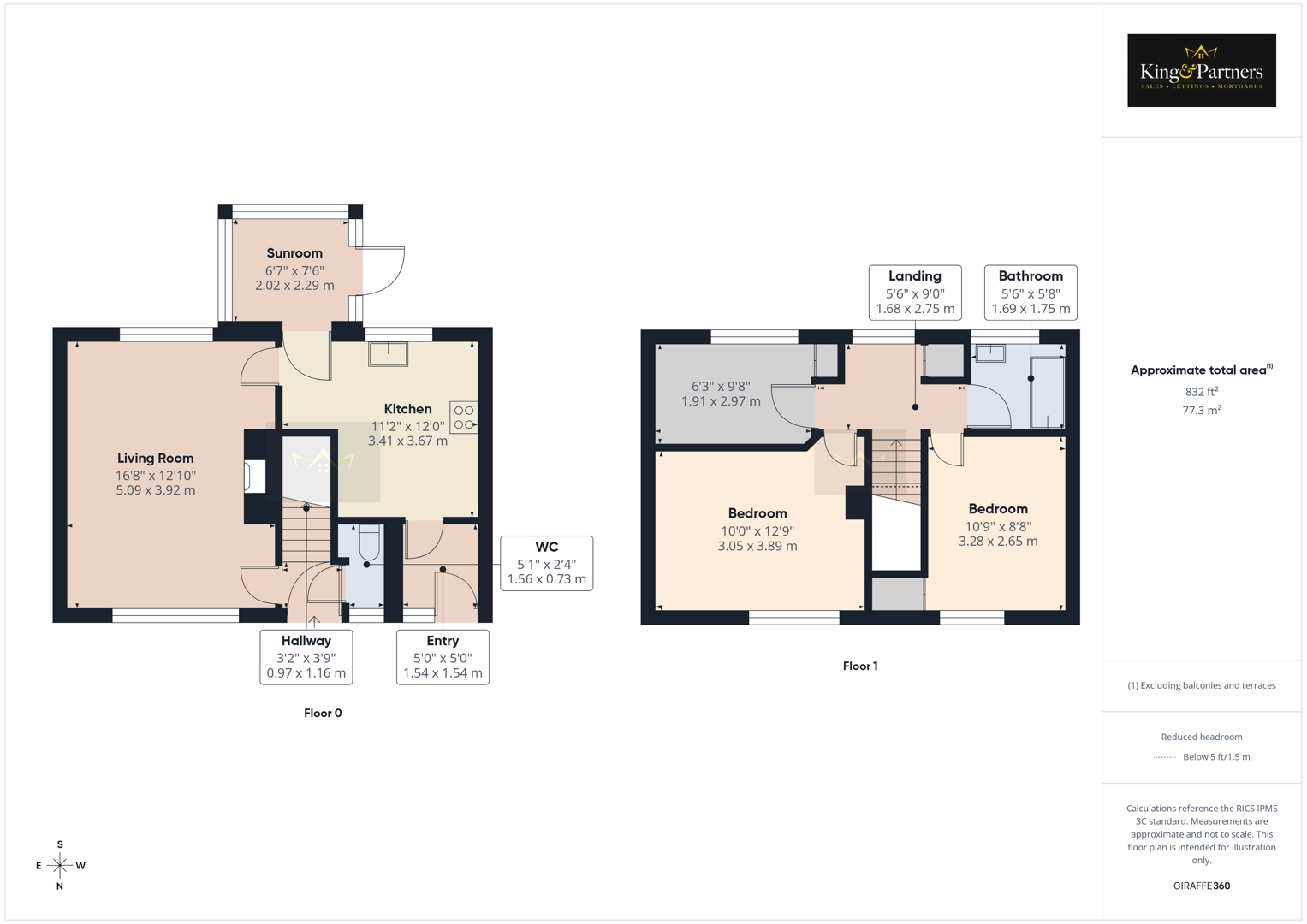 33, Britton Close, King's Lynn floorplan
