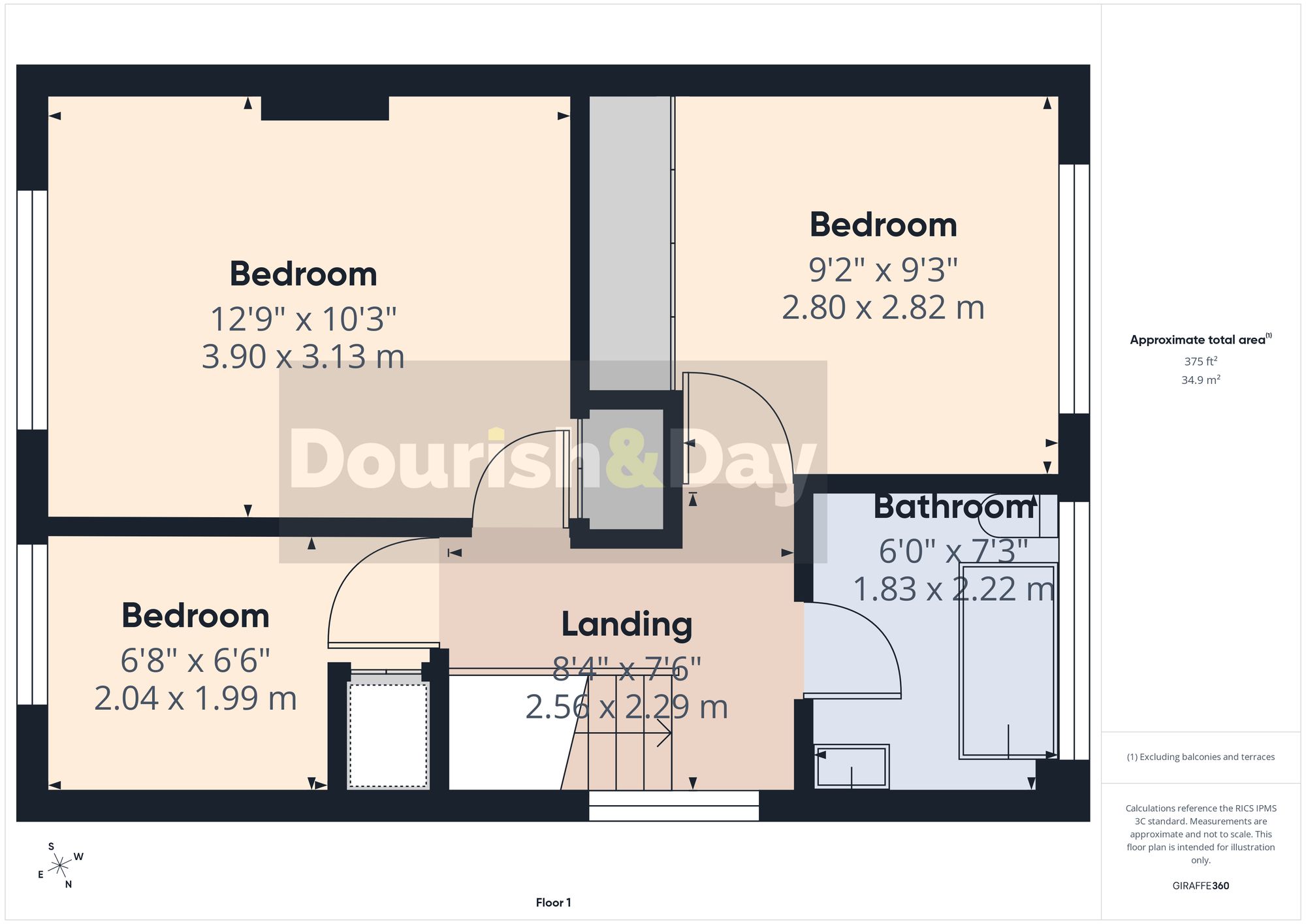 14 Covert Close, Stafford floorplan