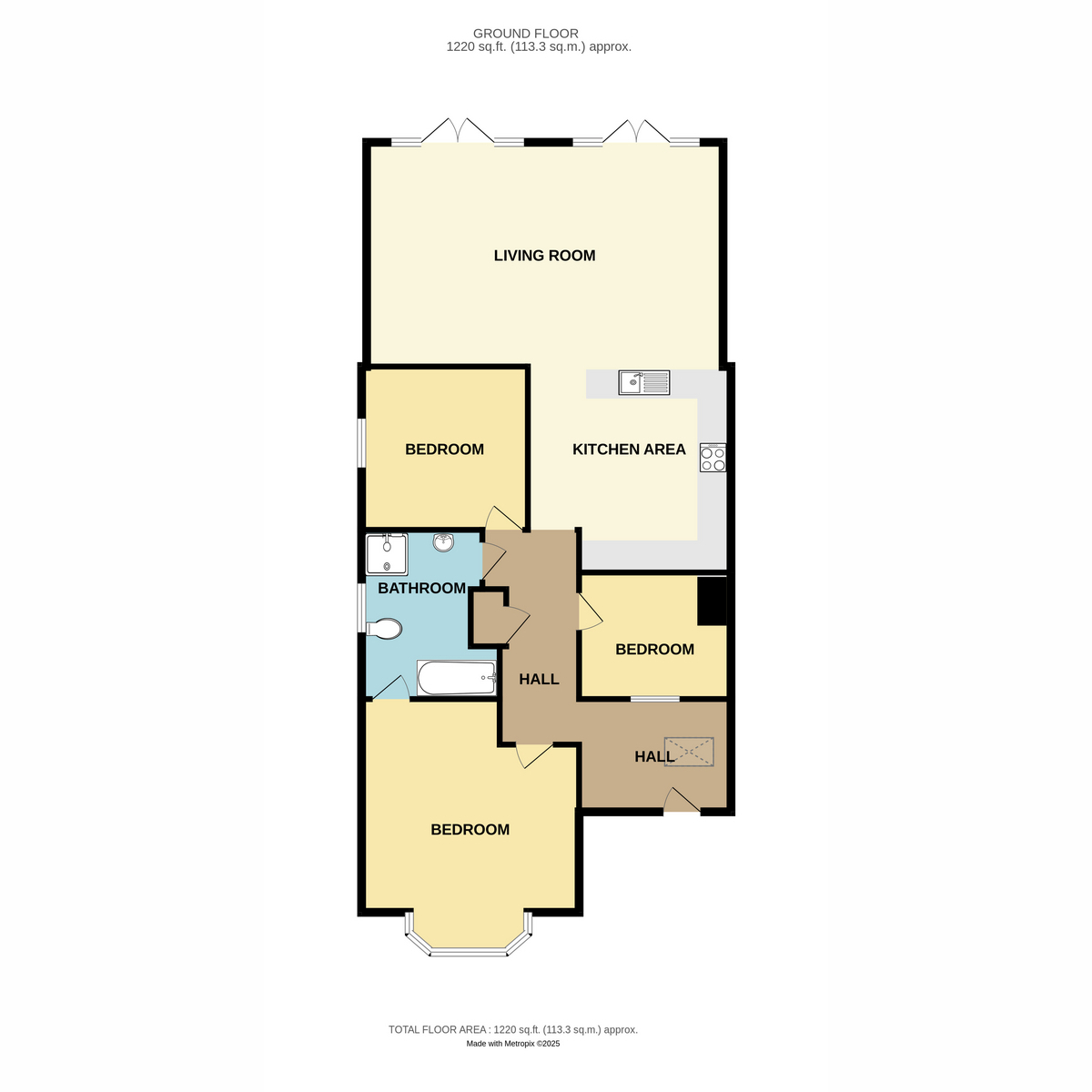 76, South View Road, Essex floorplan