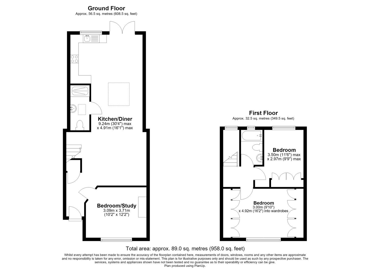 17, Davington Road, Dagenham floorplan