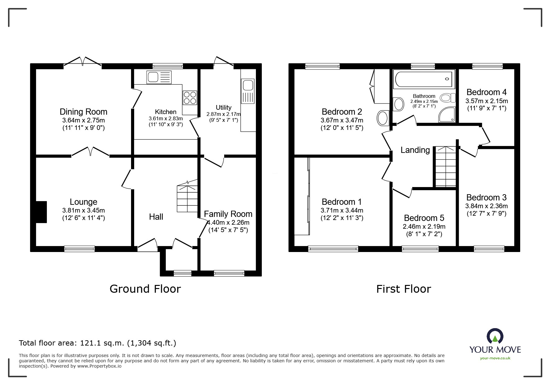 48, Jean Drive, Leicestershire floorplan