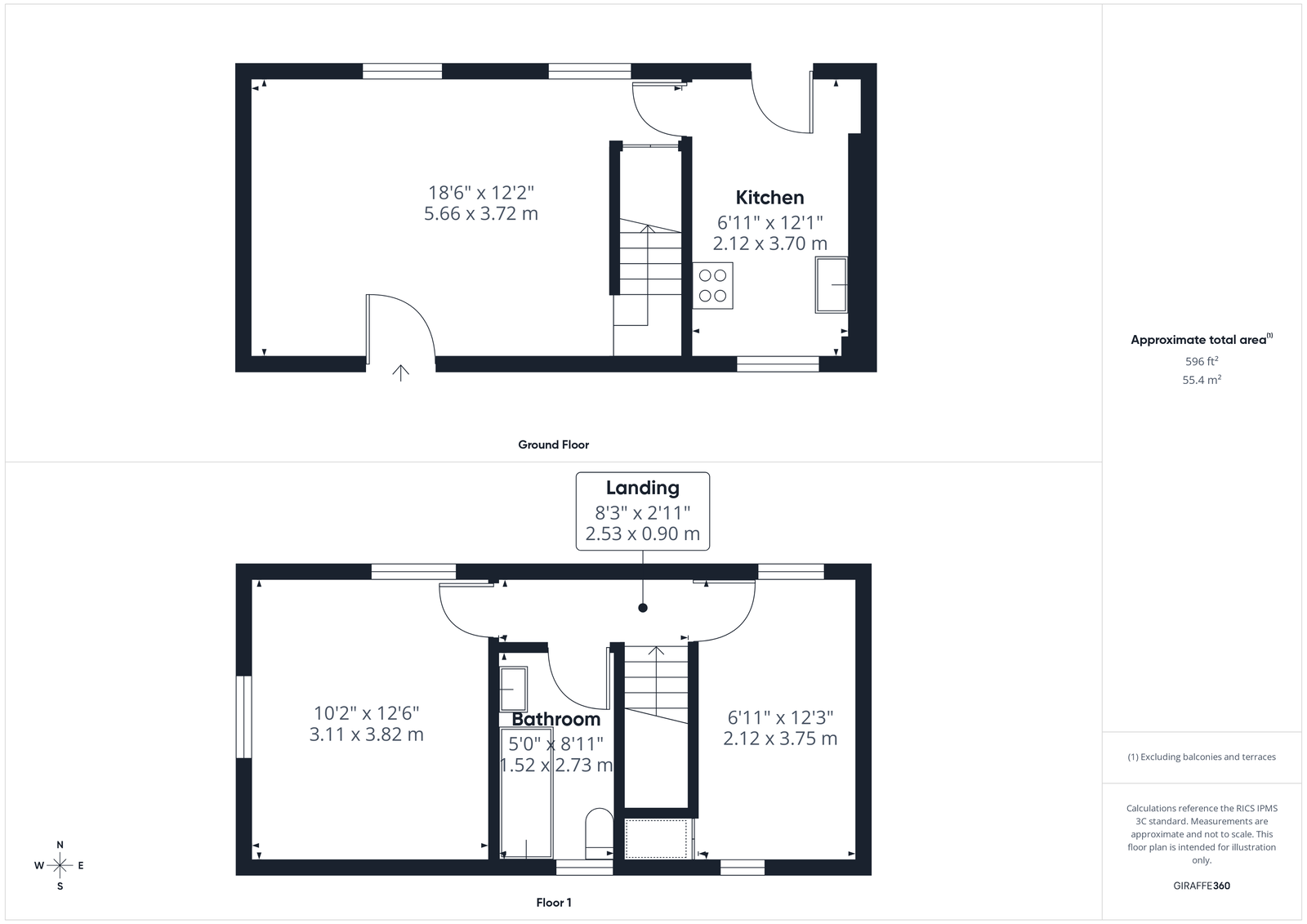 Hillside Cottage, Whitby floorplan