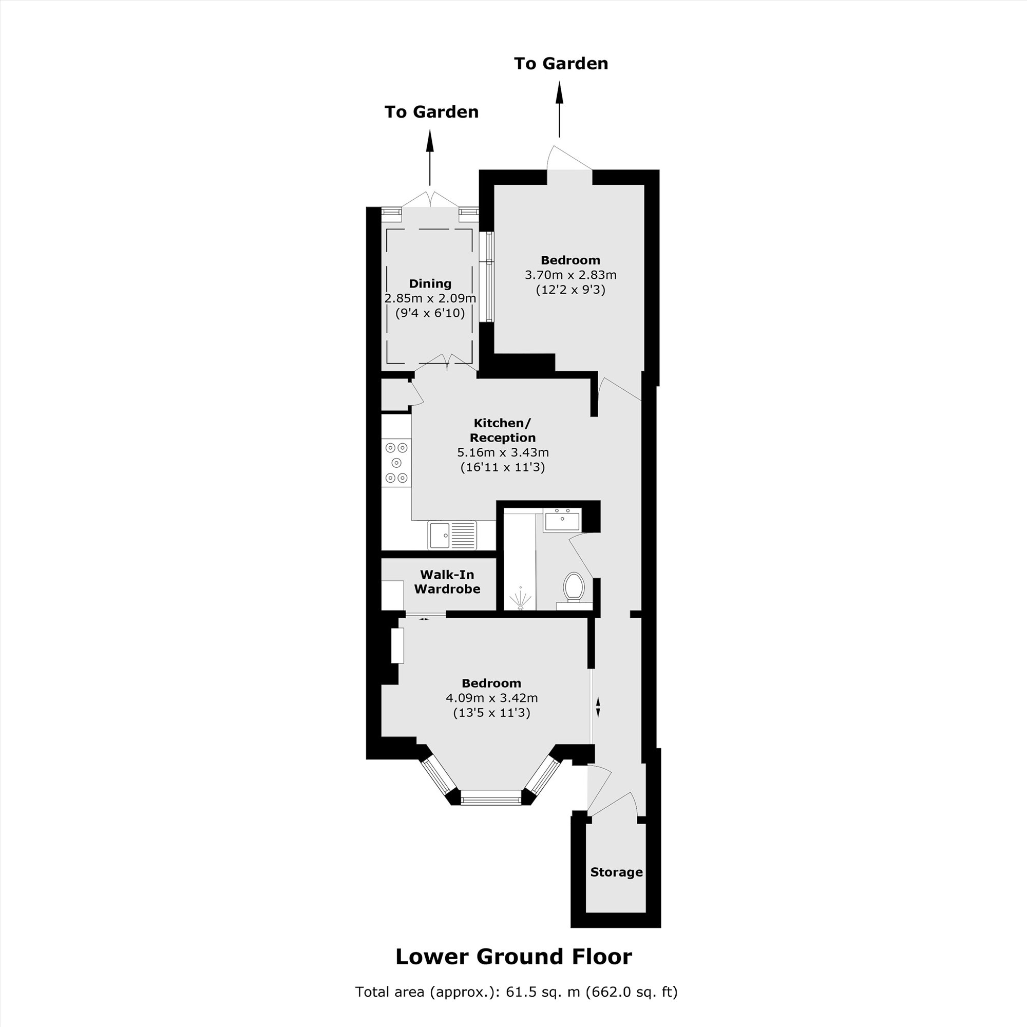93A, Harwood Road, London floorplan