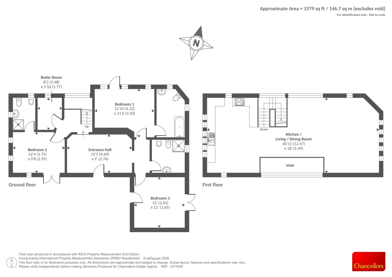Hay Barn, Hereford floorplan