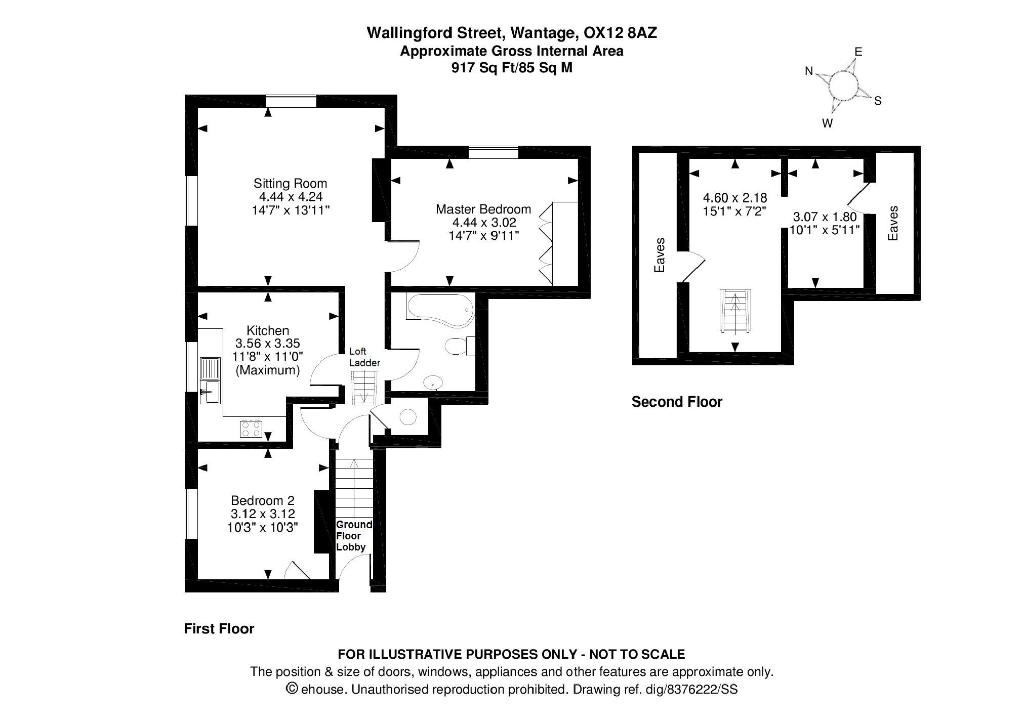 Wallingford Street, Wantage OX12, 2 bedroom flat for sale 55833485