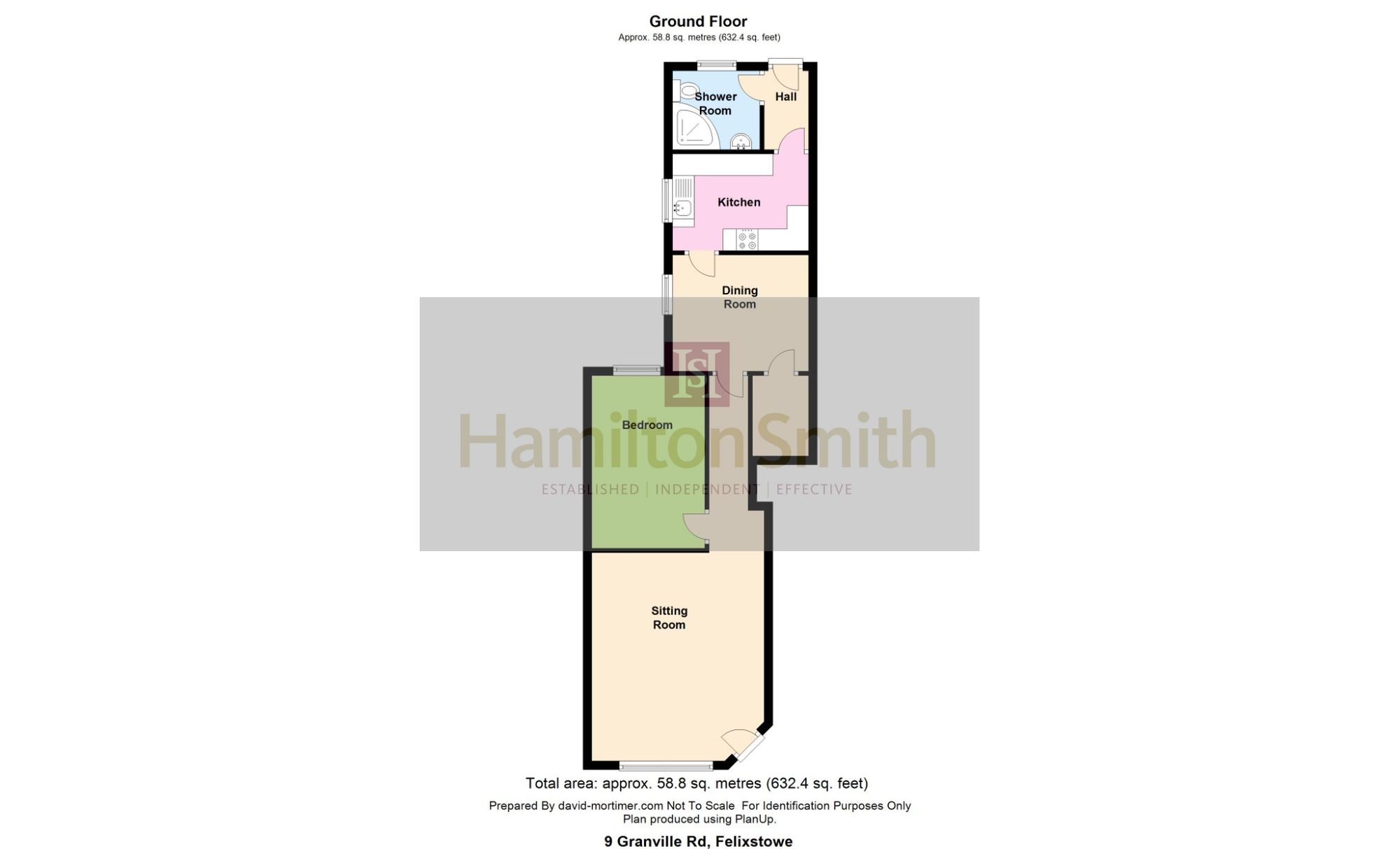 9 Granville Road, Felixstowe floorplan