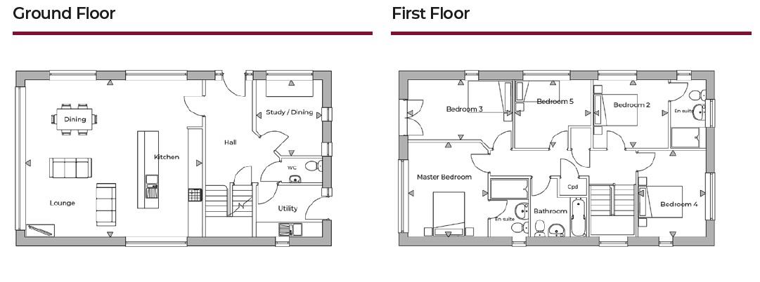 5 Bedrooms Detached house for sale in Measham Road, Moira DE12