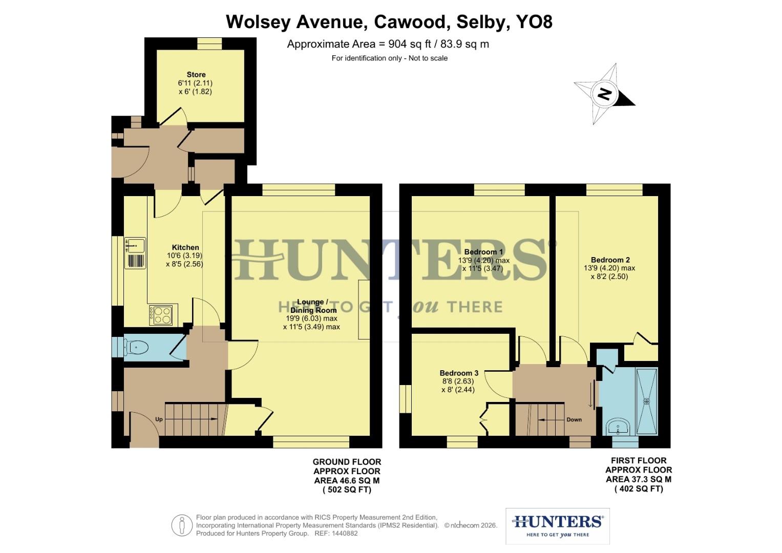 9, Wolsey Avenue, Selby floorplan