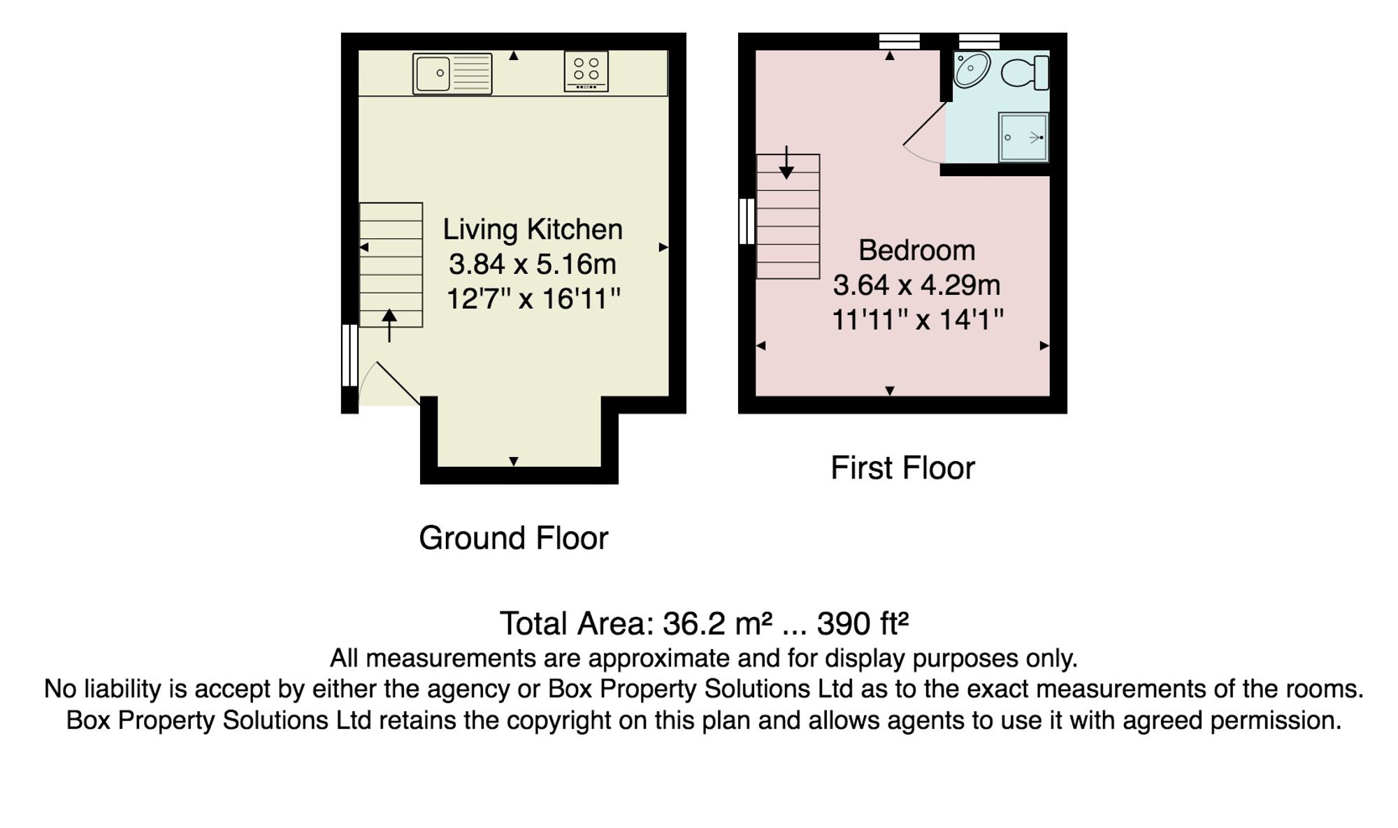 30a Russell Street, Harrogate floorplan