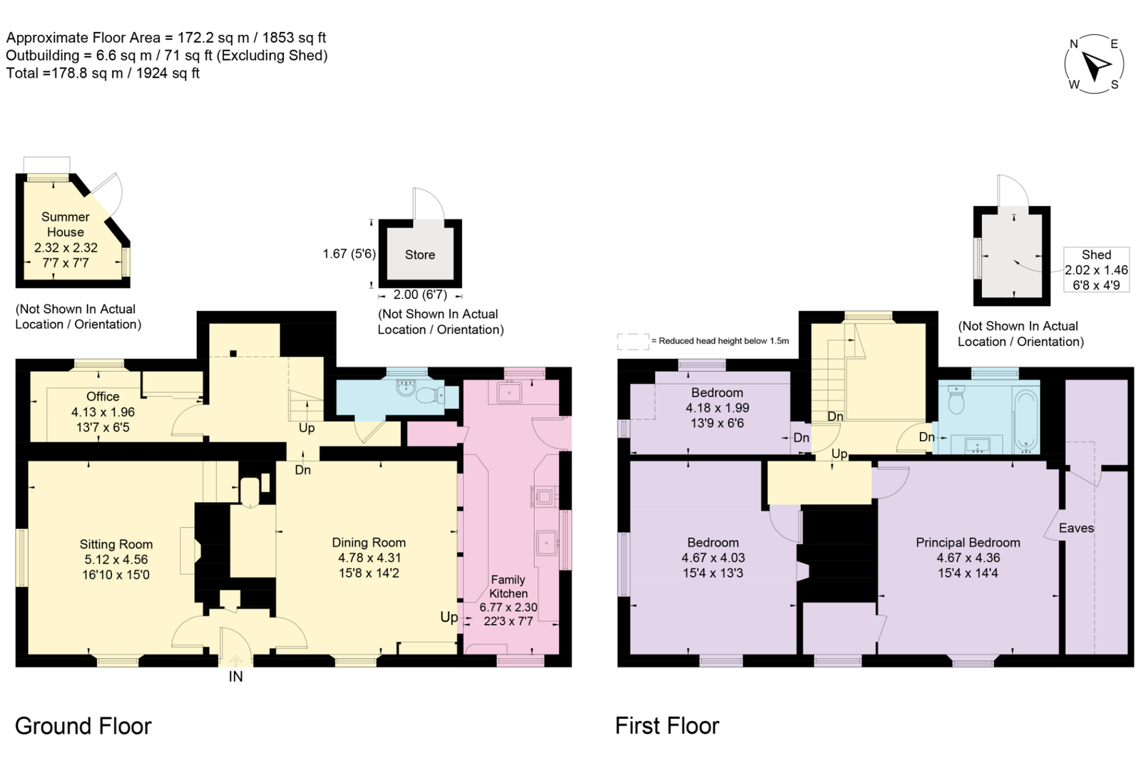 Old Cole Farm, Whitchurch floorplan