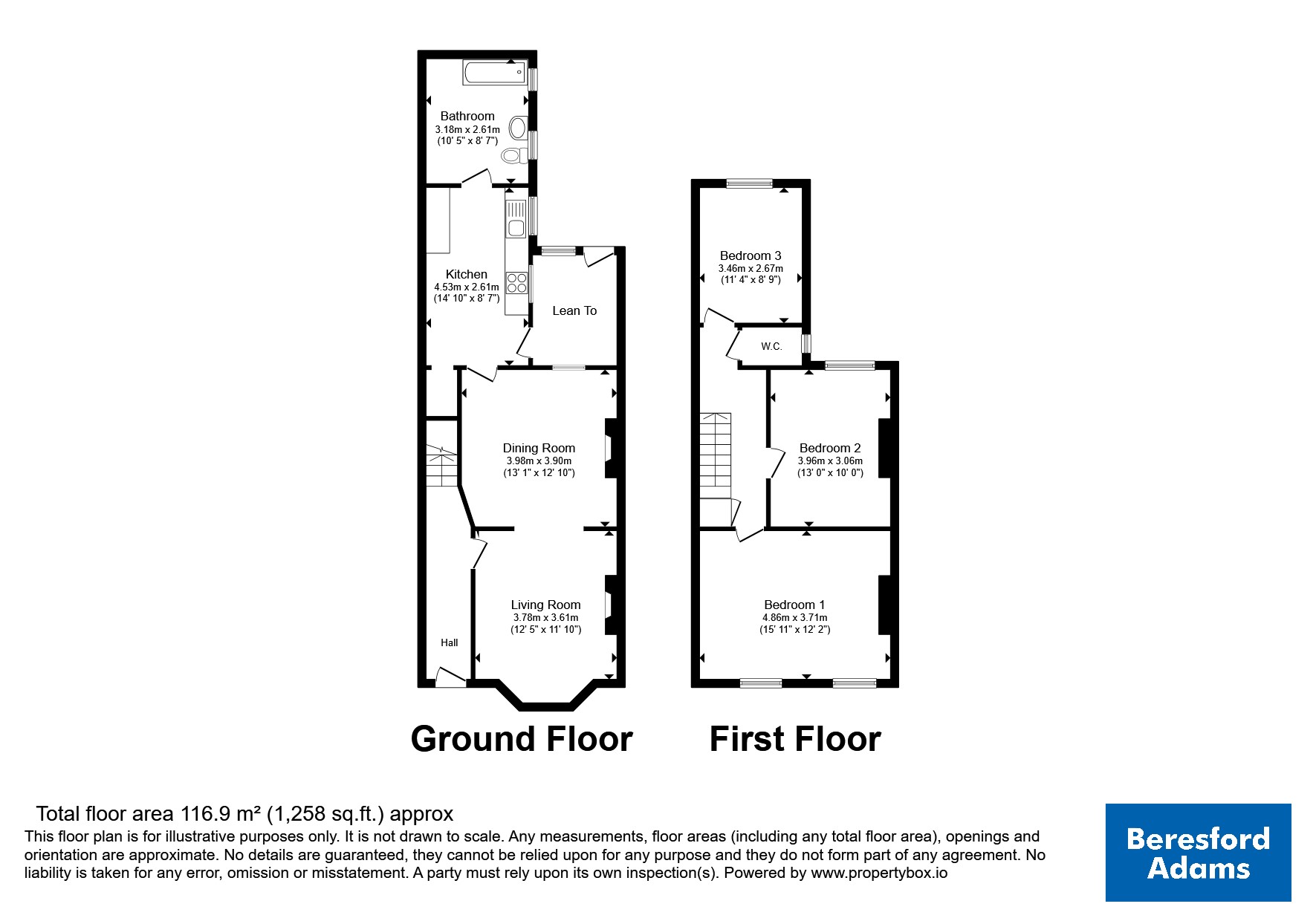 90 New Road,, Rhosddu, Wrexham floorplan