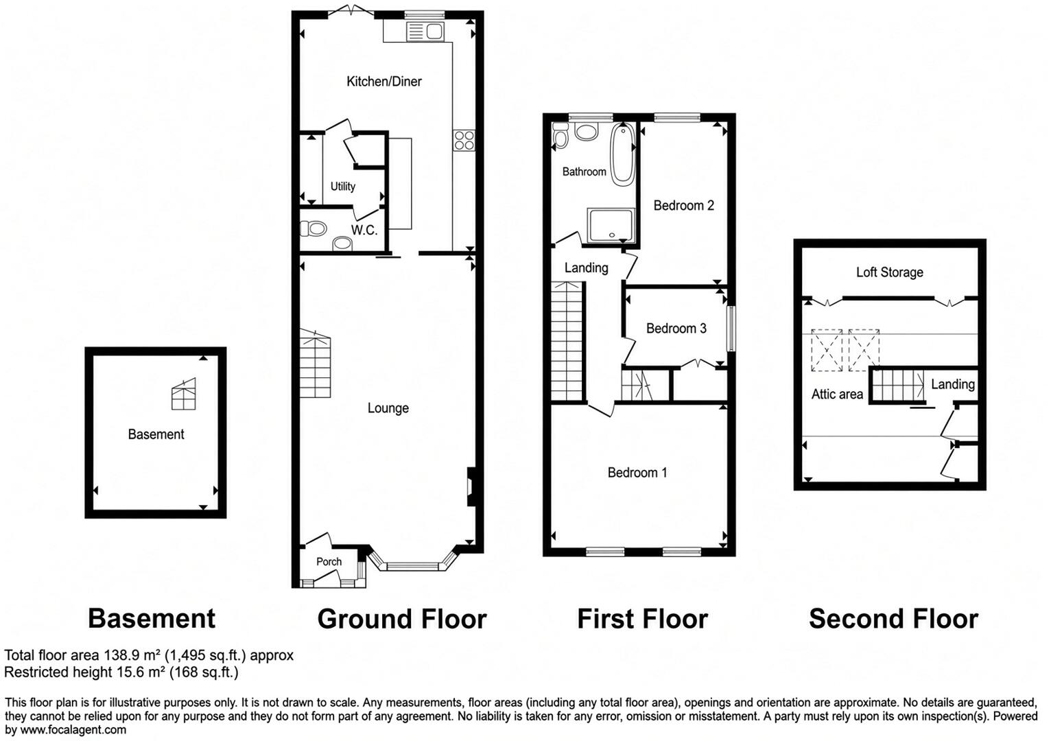 113, New Road, Southend-On-Sea floorplan