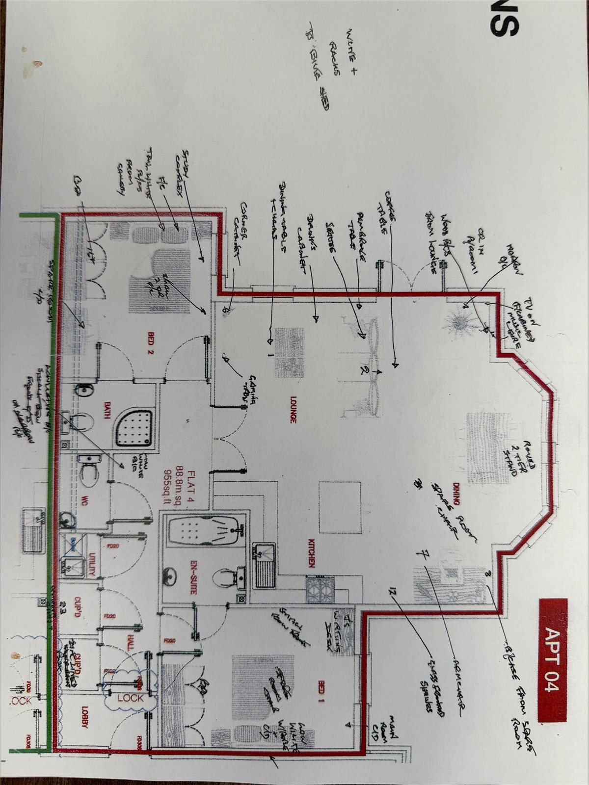 Apartment 4, Elwyn House, 2, Elwyn Road, Devon floorplan