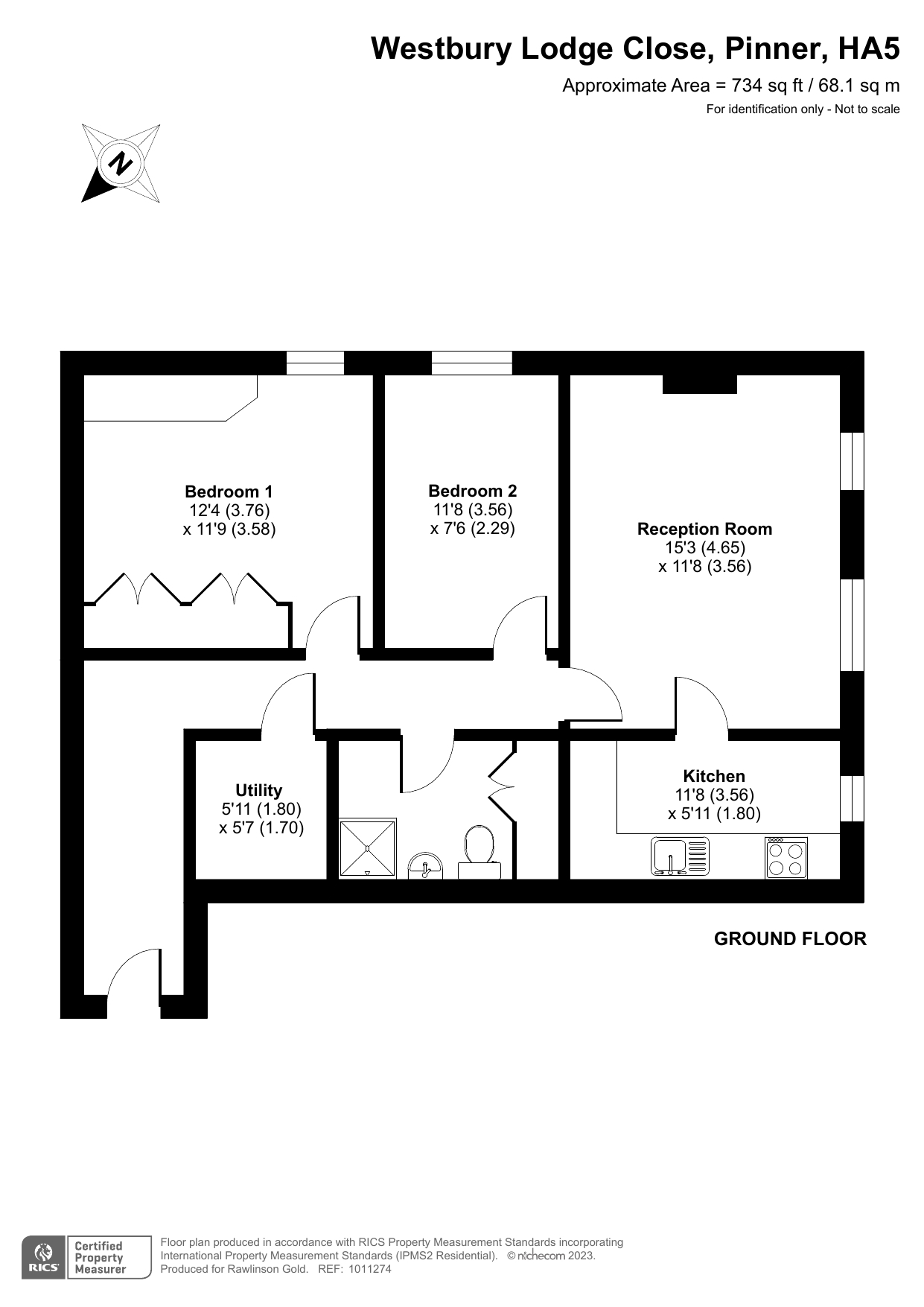 Windsor Court, Pinner floorplan