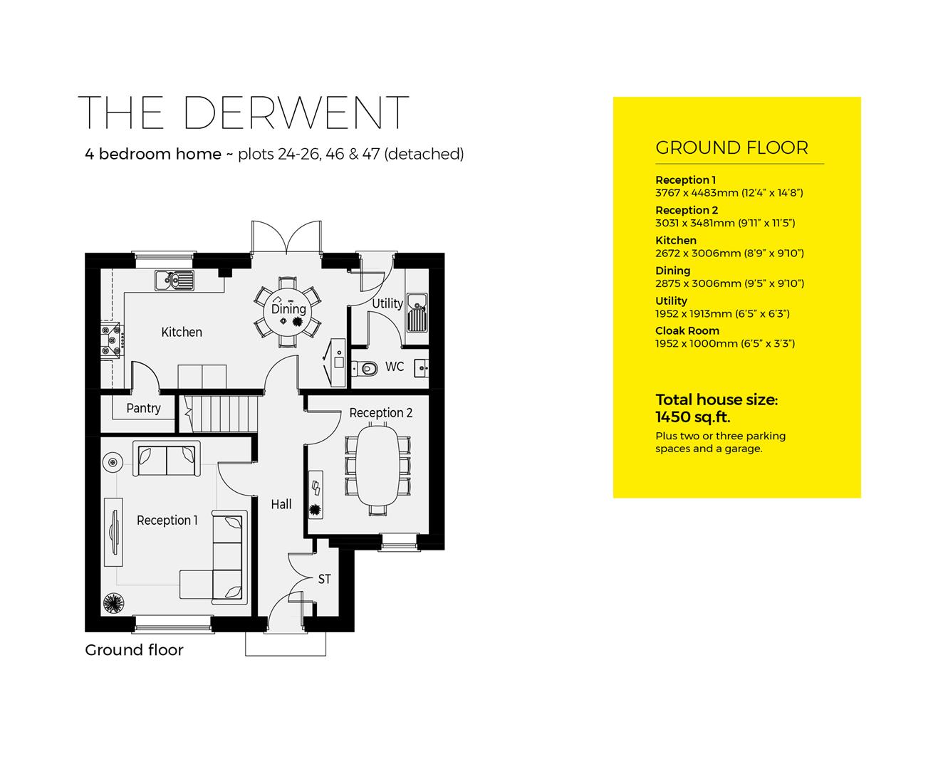 The Derwent, Plot 24, Crickley Fields, Brockworth floorplan