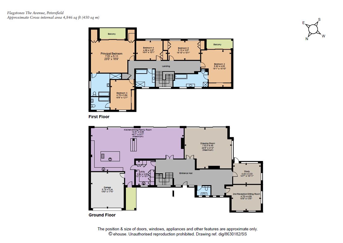 Flagstones,, The Avenue, Hampshire floorplan