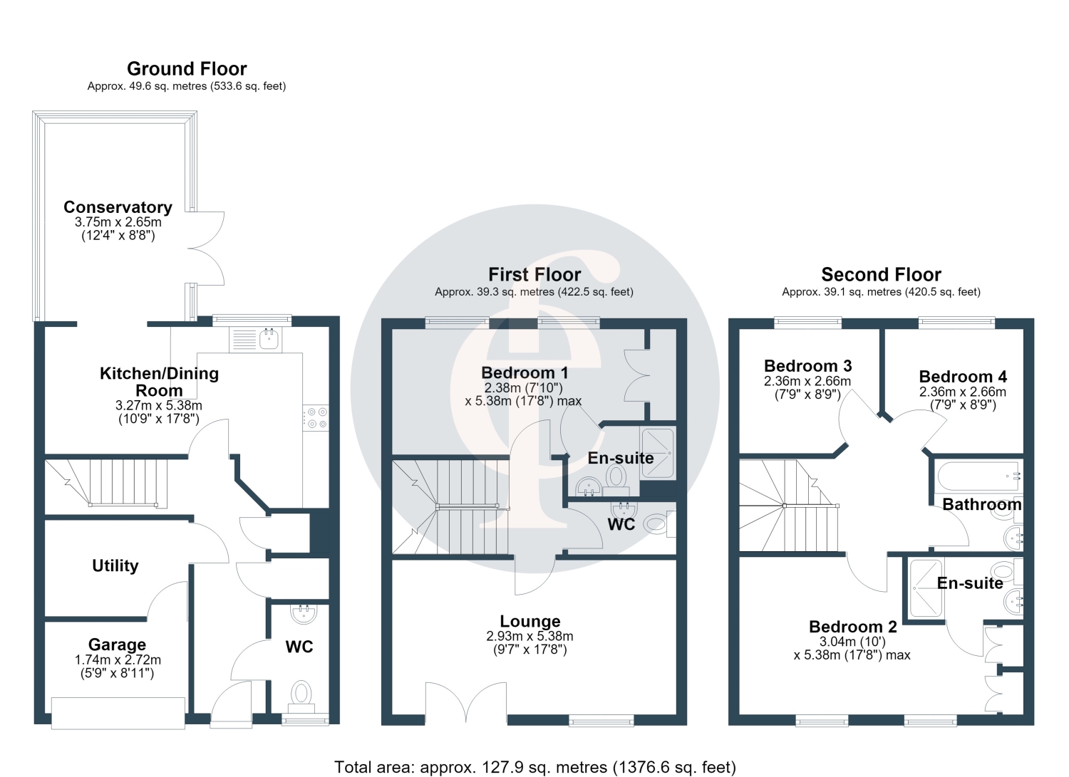 22, Bardswell Court, Stratford-upon-Avon floorplan