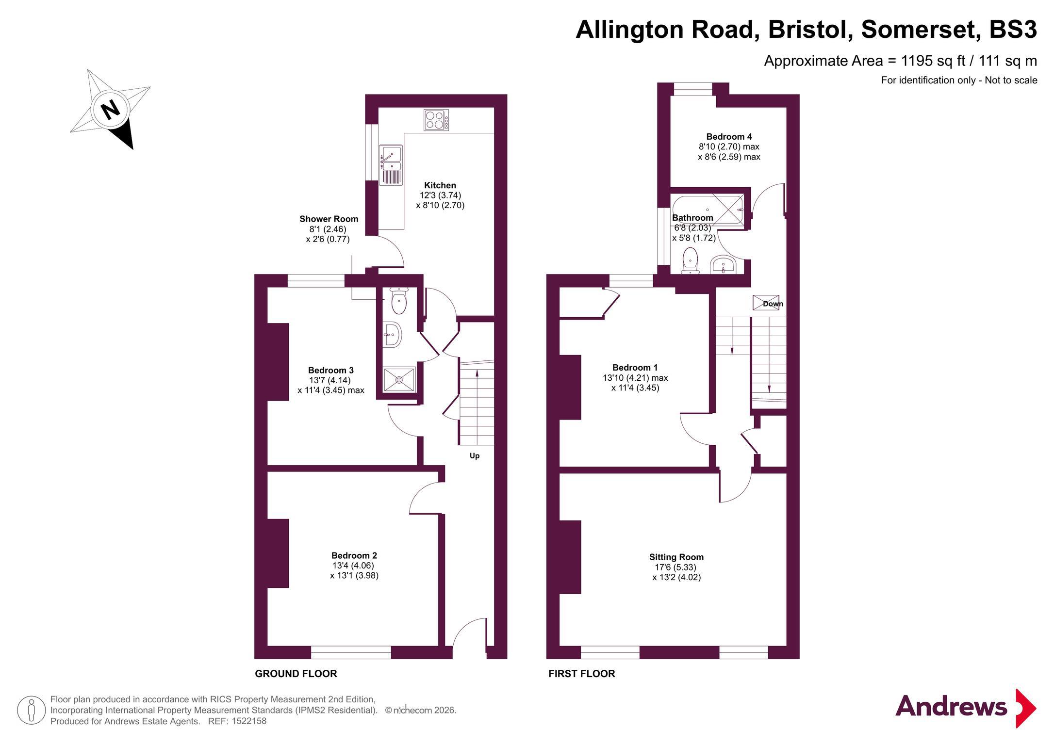 29, Allington Road, Somerset floorplan