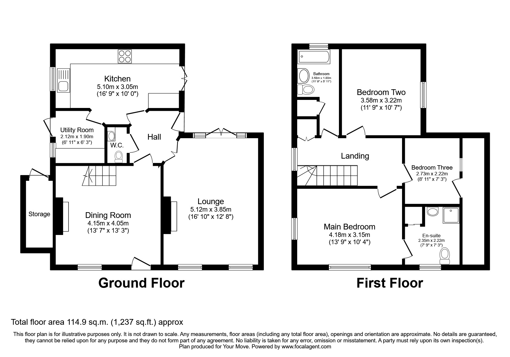 Fairfield Road, Bournheath, Bromsgrove, Worcestershire B61, 3 bedroom