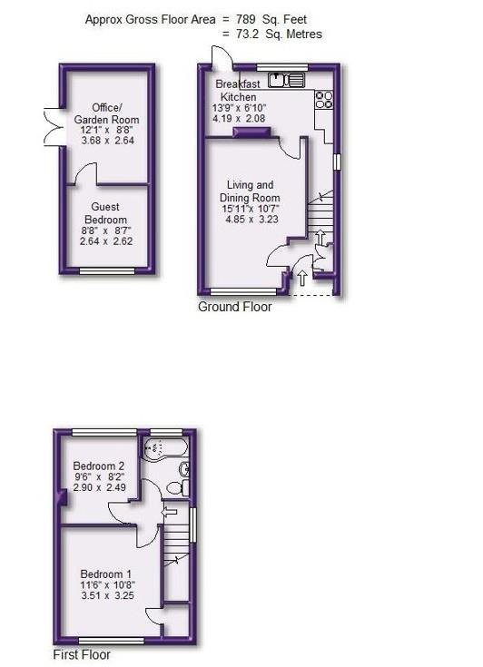 4, Ryder Avenue, Altrincham floorplan