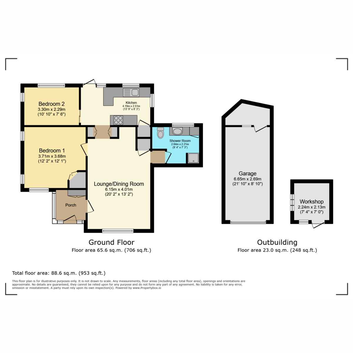 26, Shide Road, Newport floorplan