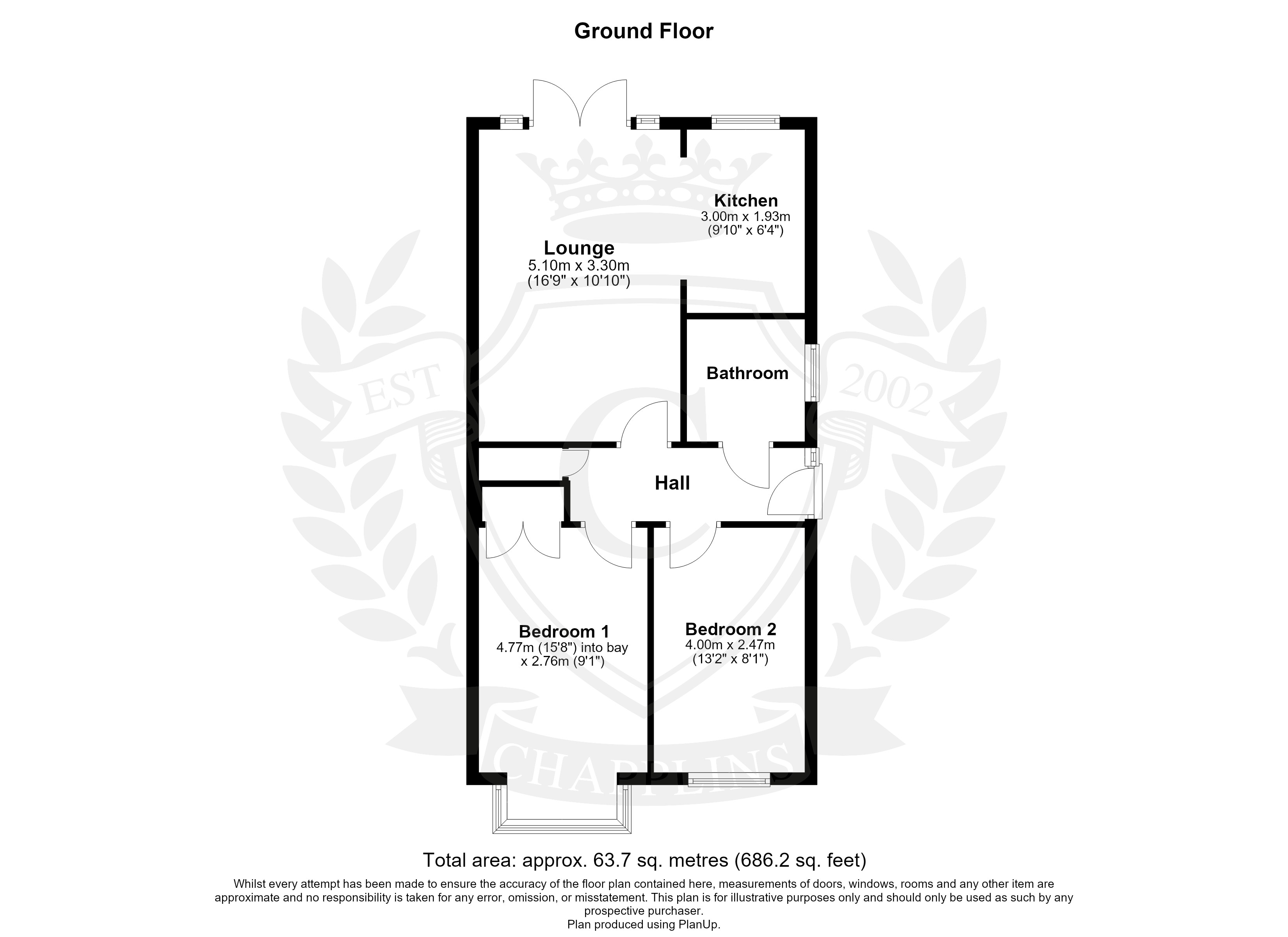 4, Ava Gardens, Hampshire floorplan