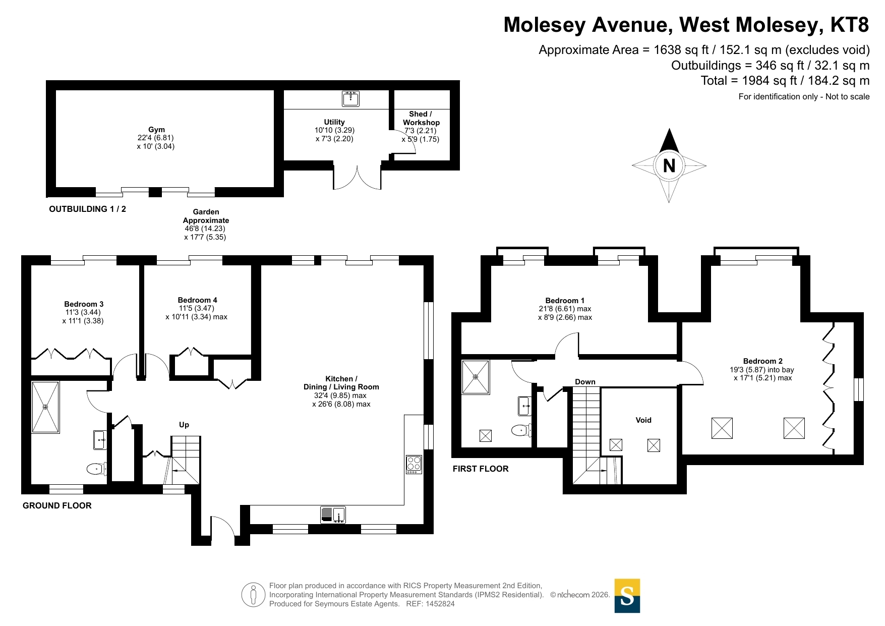 118, Molesey Avenue, West Molesey floorplan