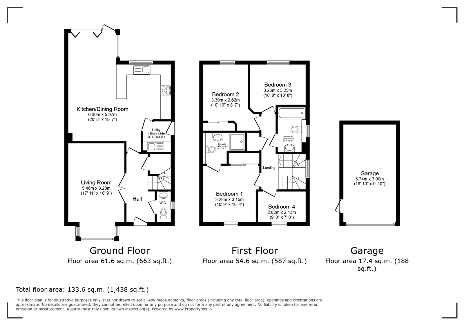 3, Fivens Place, Horsham floorplan