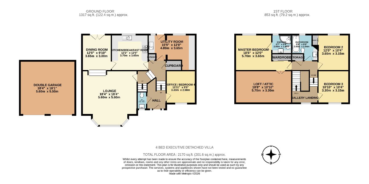 5 Rosetay Court, Dunfermline floorplan