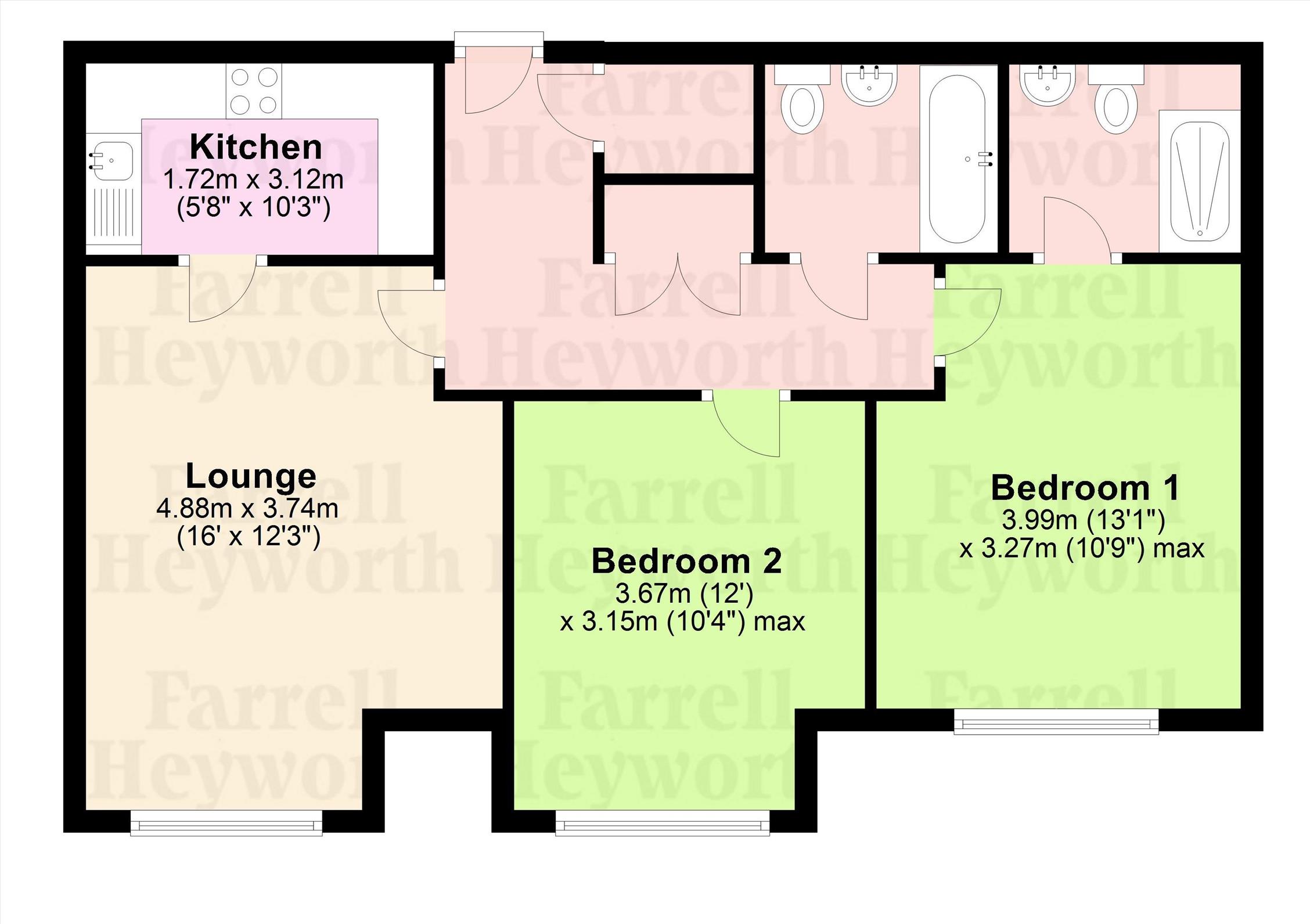 2 Bedrooms Flat for sale in Manchester Road, Southport PR9