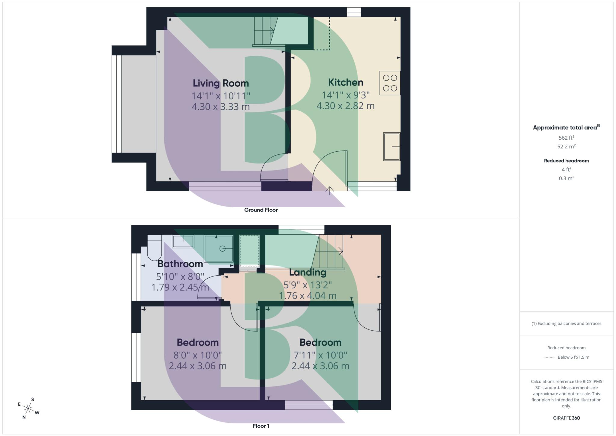 34b, Mount Pleasant, Aspley Guise floorplan