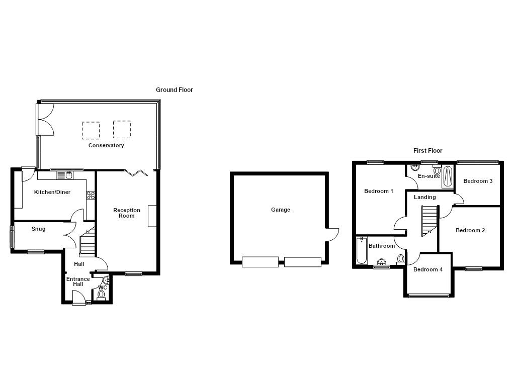 Rochester Drive, Burnley floorplan