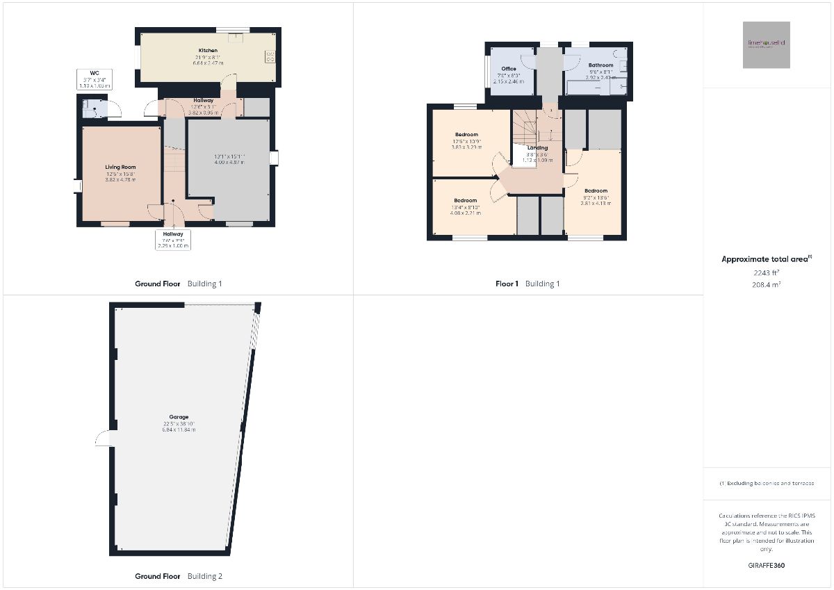 1 Beechwood Crescent, Lanark floorplan