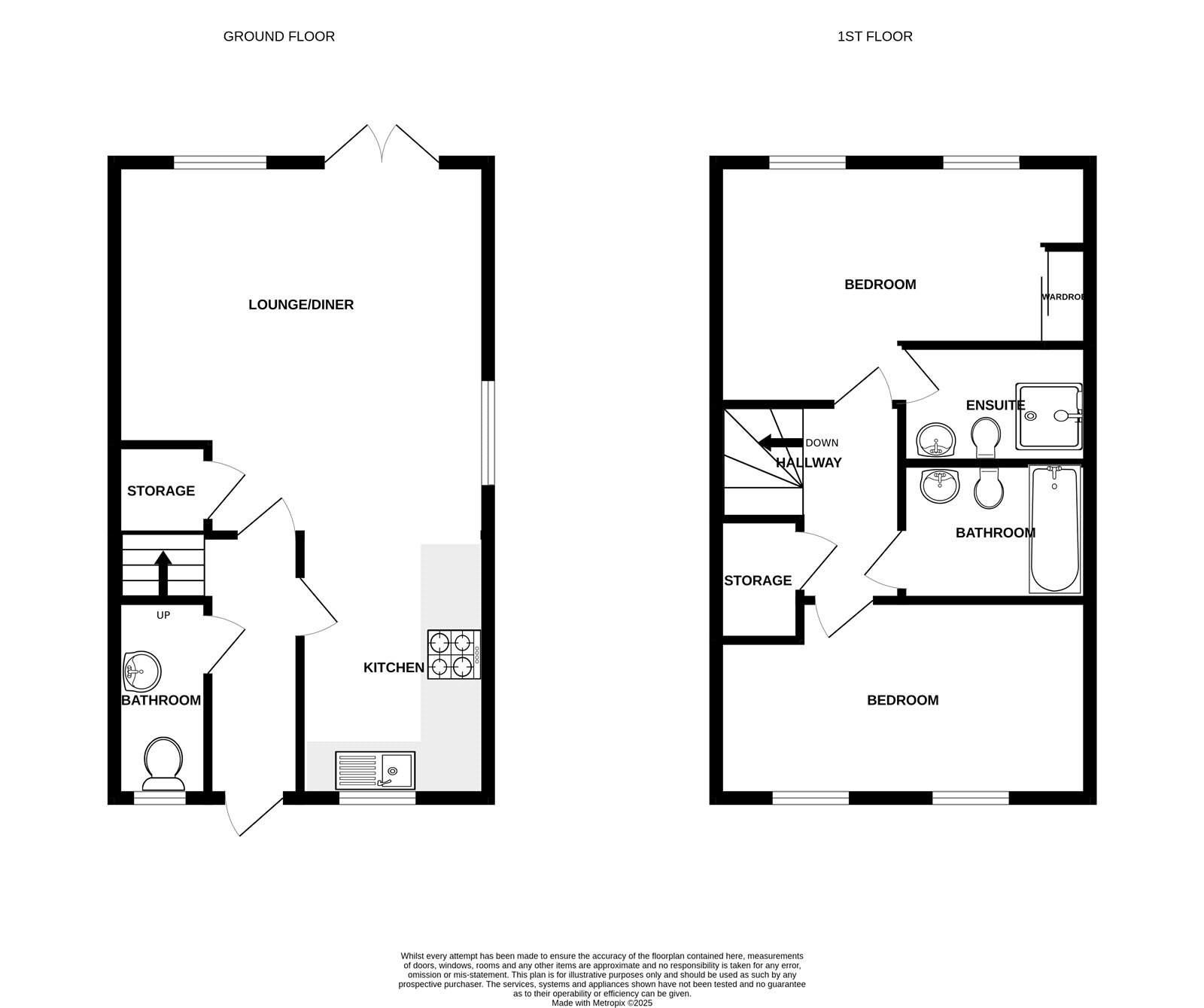 13, Holme Close, Aldershot floorplan