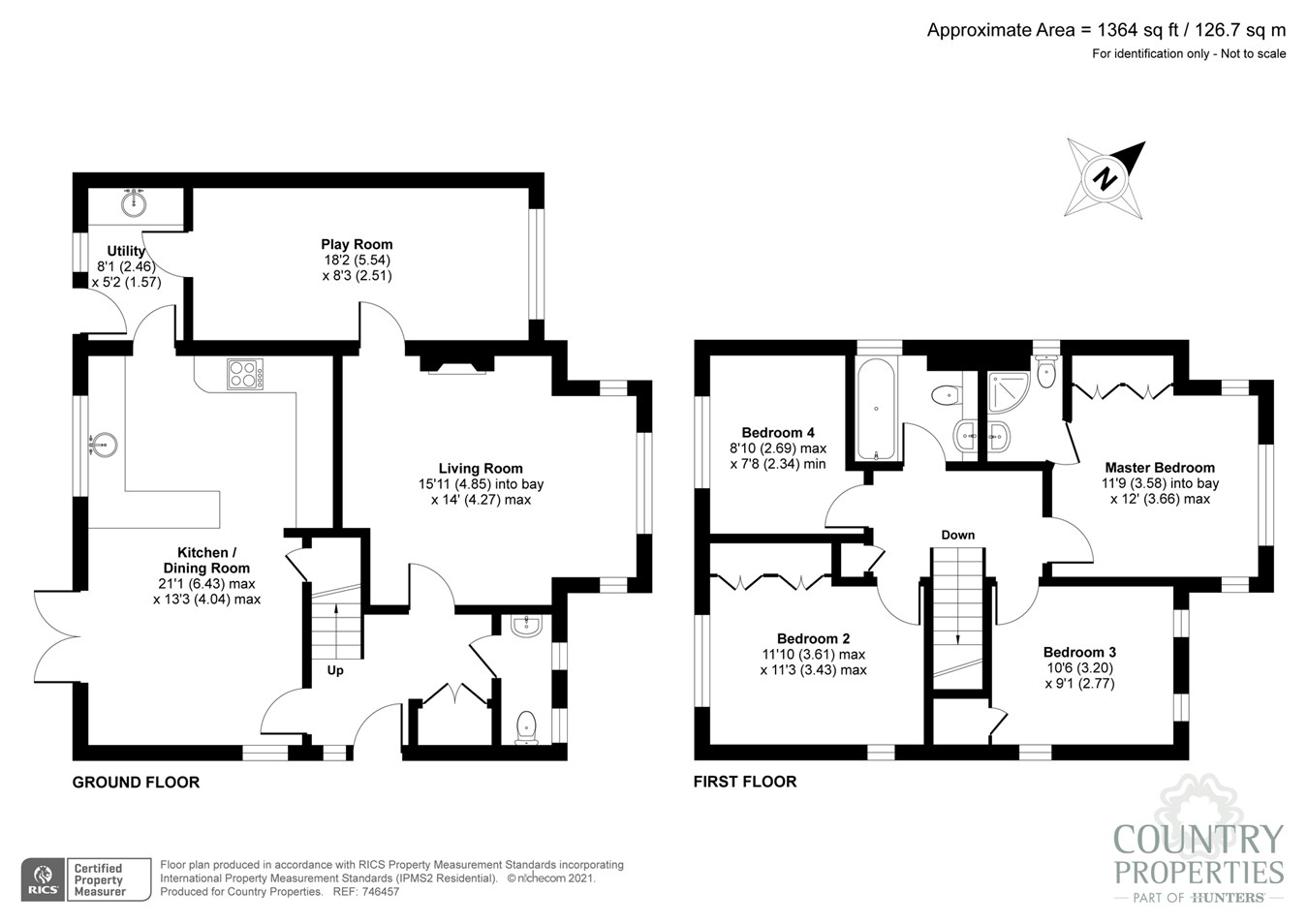 Salisbury Road, Flitwick MK45, 4 bedroom detached house for sale