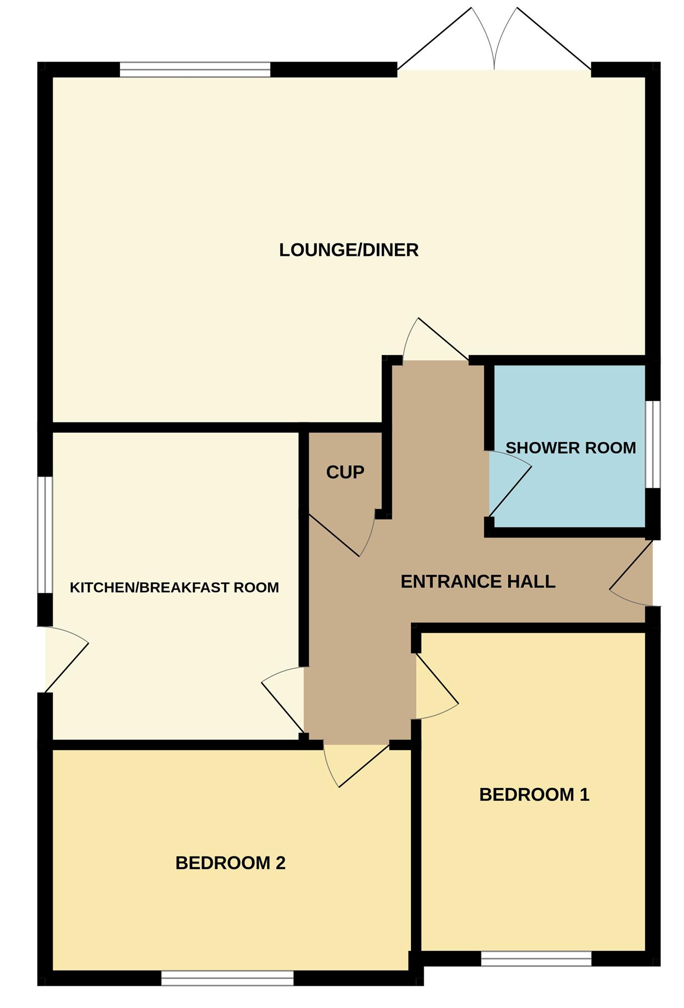 8, Carisbrooke Avenue, Great Clacton floorplan