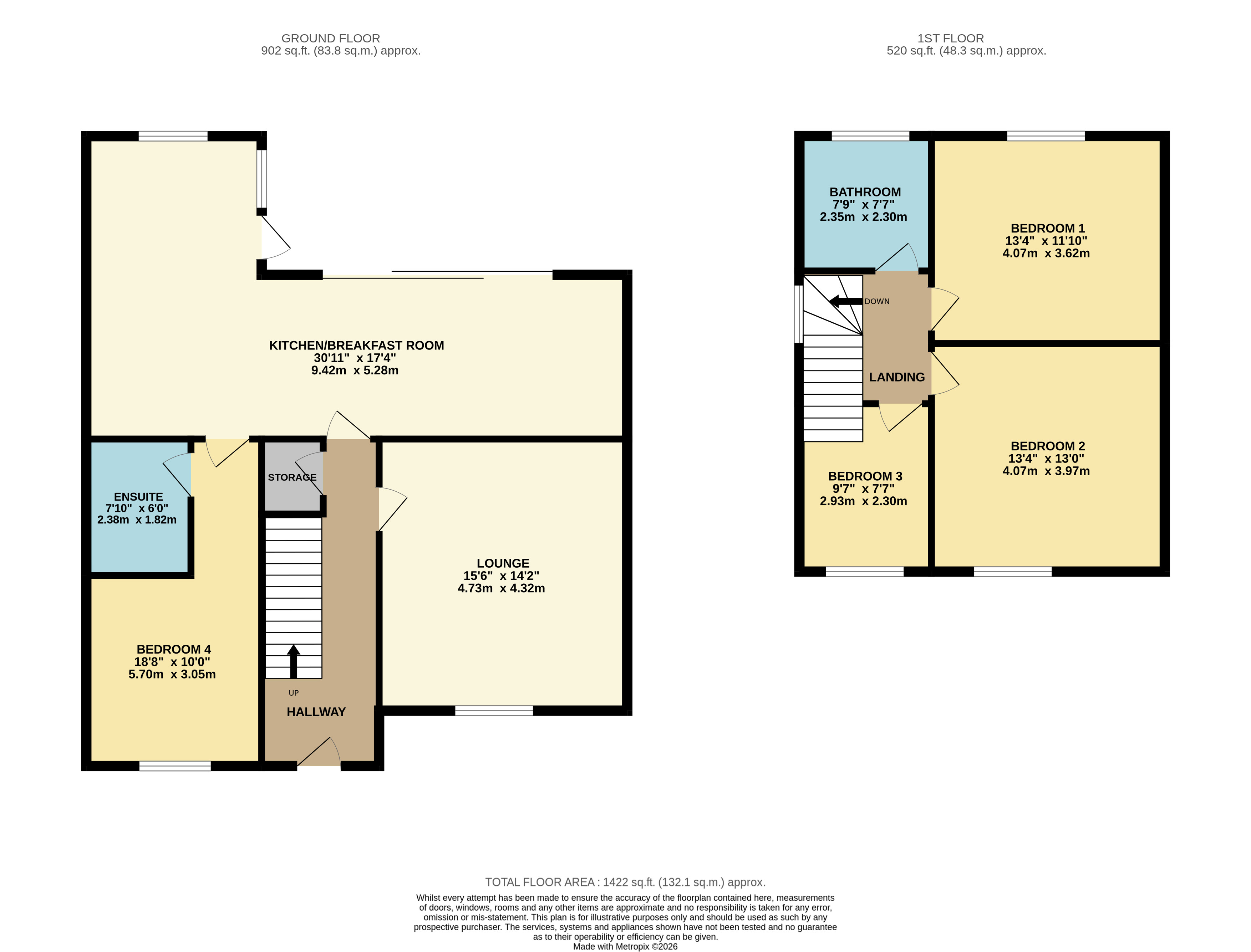 16, Eskdale Avenue, Bolton floorplan