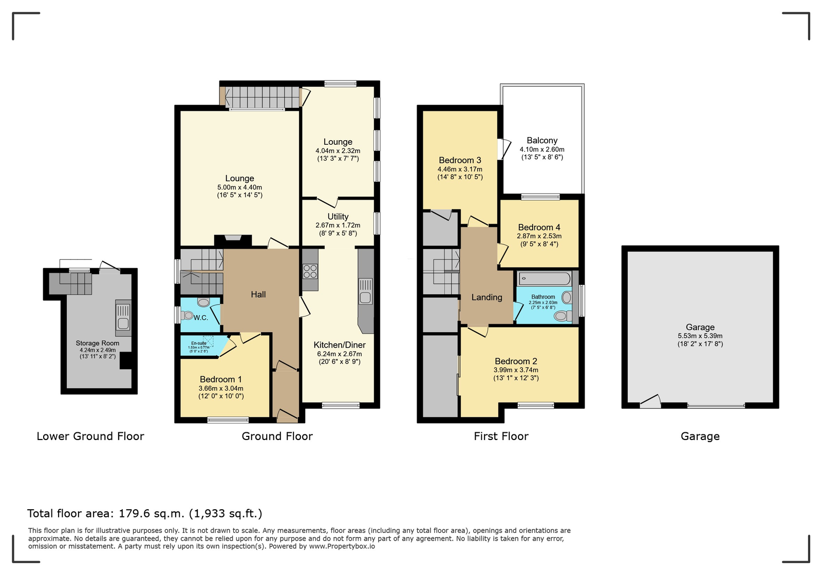 54a, Academy Street, Castle Douglas floorplan