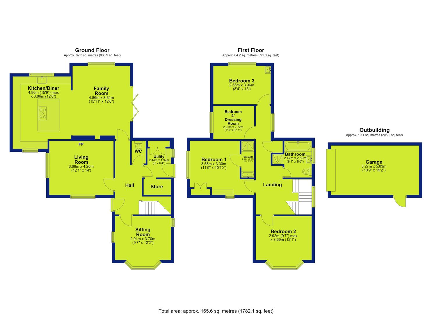 28, Parkside Gardens, Nottingham floorplan