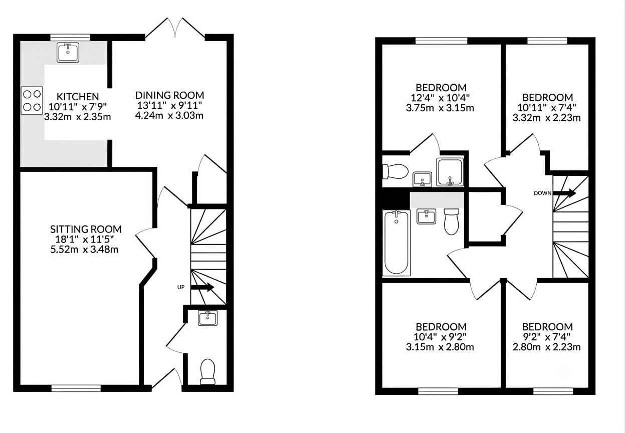5, Hardie Close, Tetbury floorplan