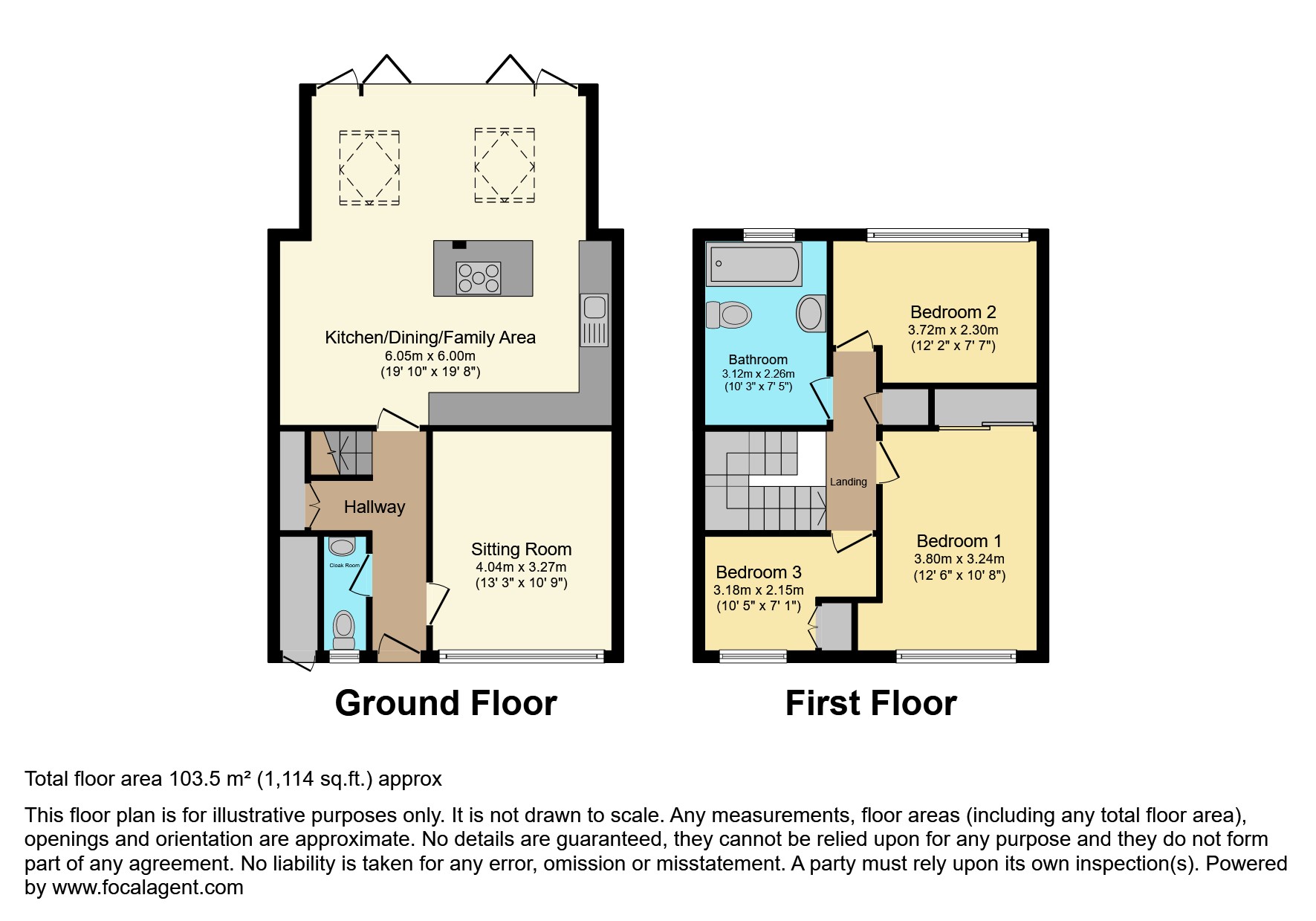 6, Gainsborough Avenue, Hungerford floorplan