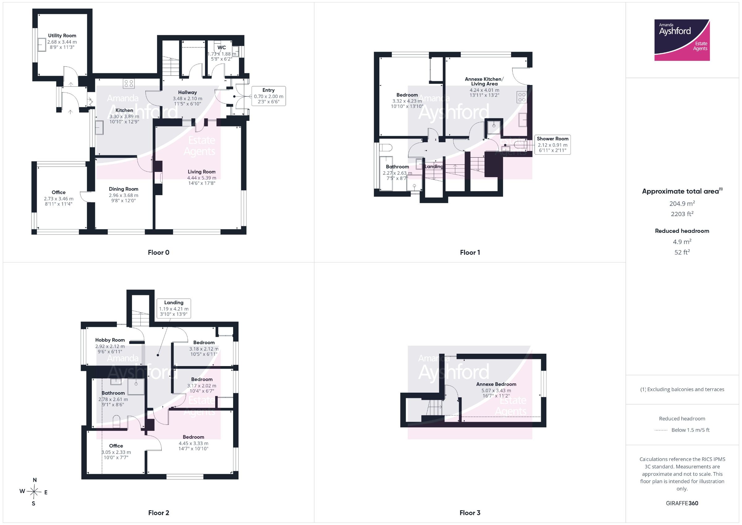 169 Penwill Way, Paignton floorplan