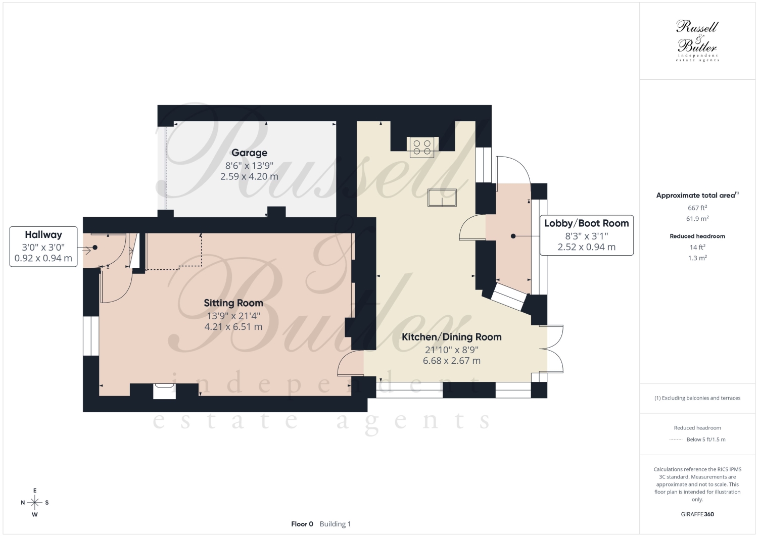 1, Lucas Cottages Main Street, Buckingham floorplan